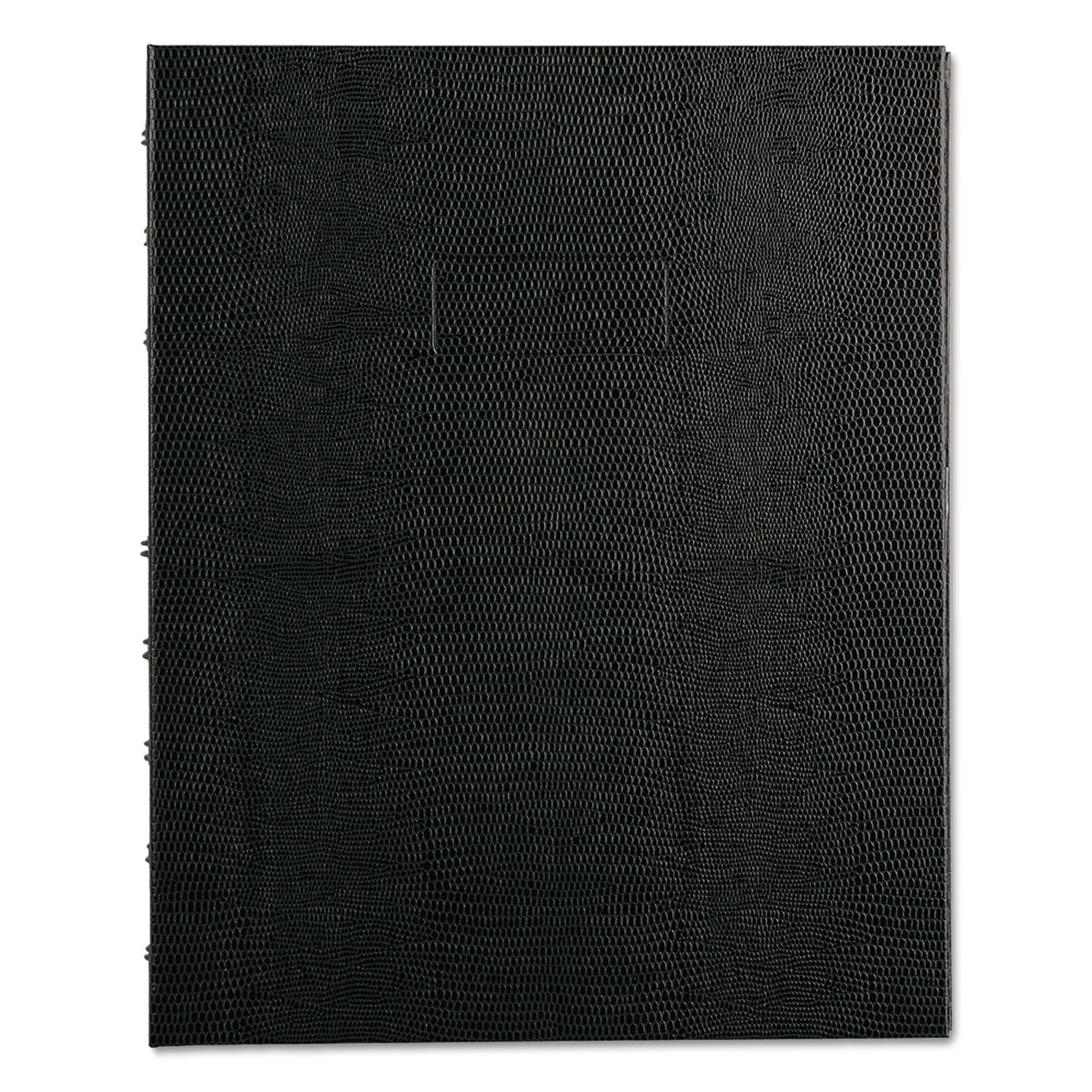 NotePro Notebook, 1-Subject, Narrow Rule, Black Cover, (75) 9.25 x 7.25 Sheets -