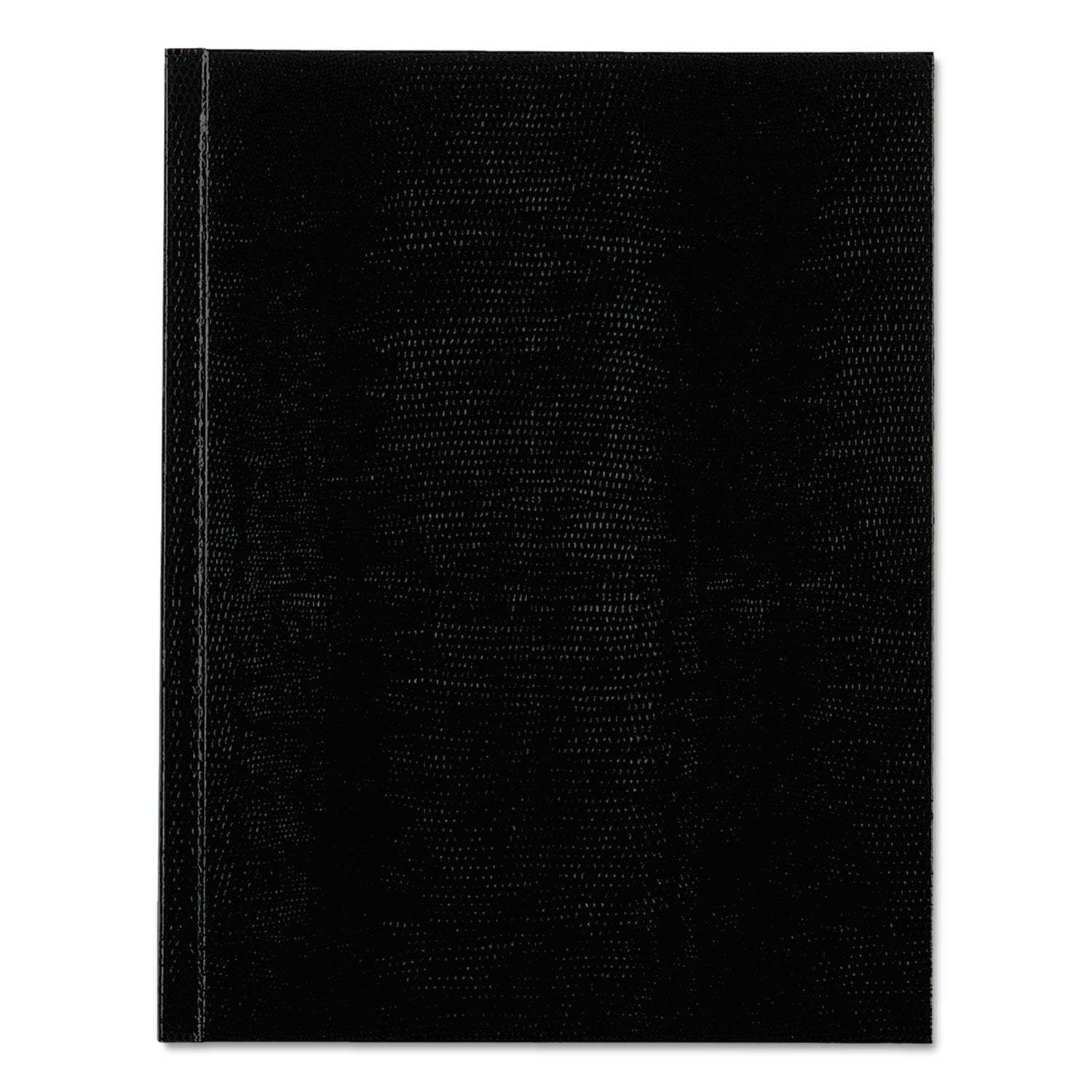Executive Notebook, 1-Subject, Medium/College Rule, Black Cover, (150) 9.25 x 7.25 Sheets -