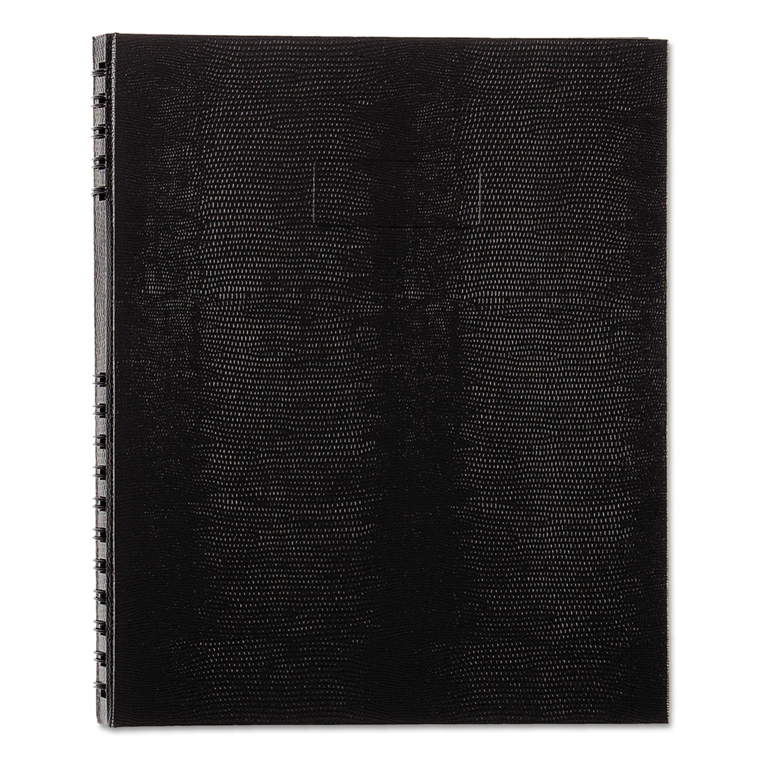 NotePro Notebook, 1-Subject, Medium/College Rule, Black Cover, (75) 11 x 8.5 Sheets -