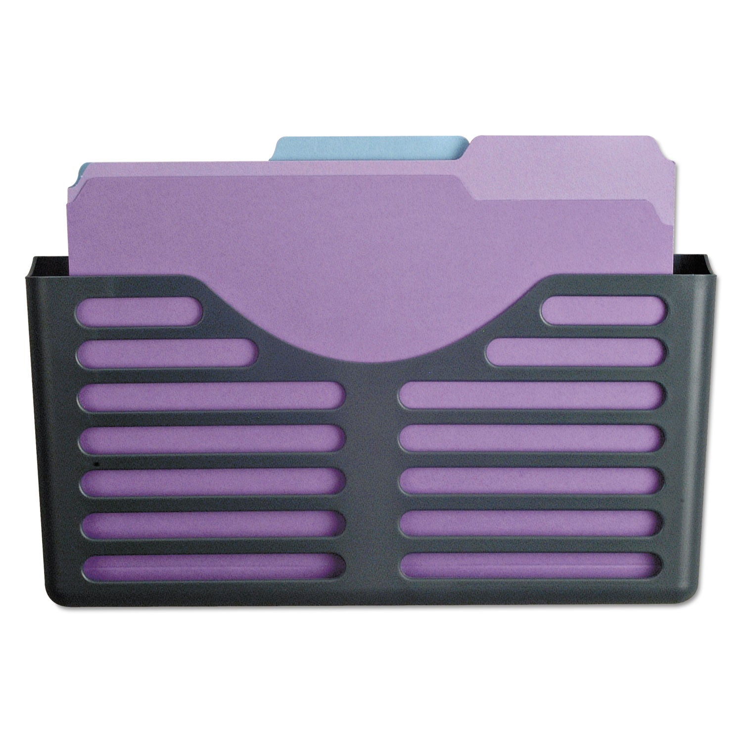 verticalmate-cubicle-wall-file-pocket-plastic-letter-size-115-x-2-x-9-slate-gray_oic29152 - 2