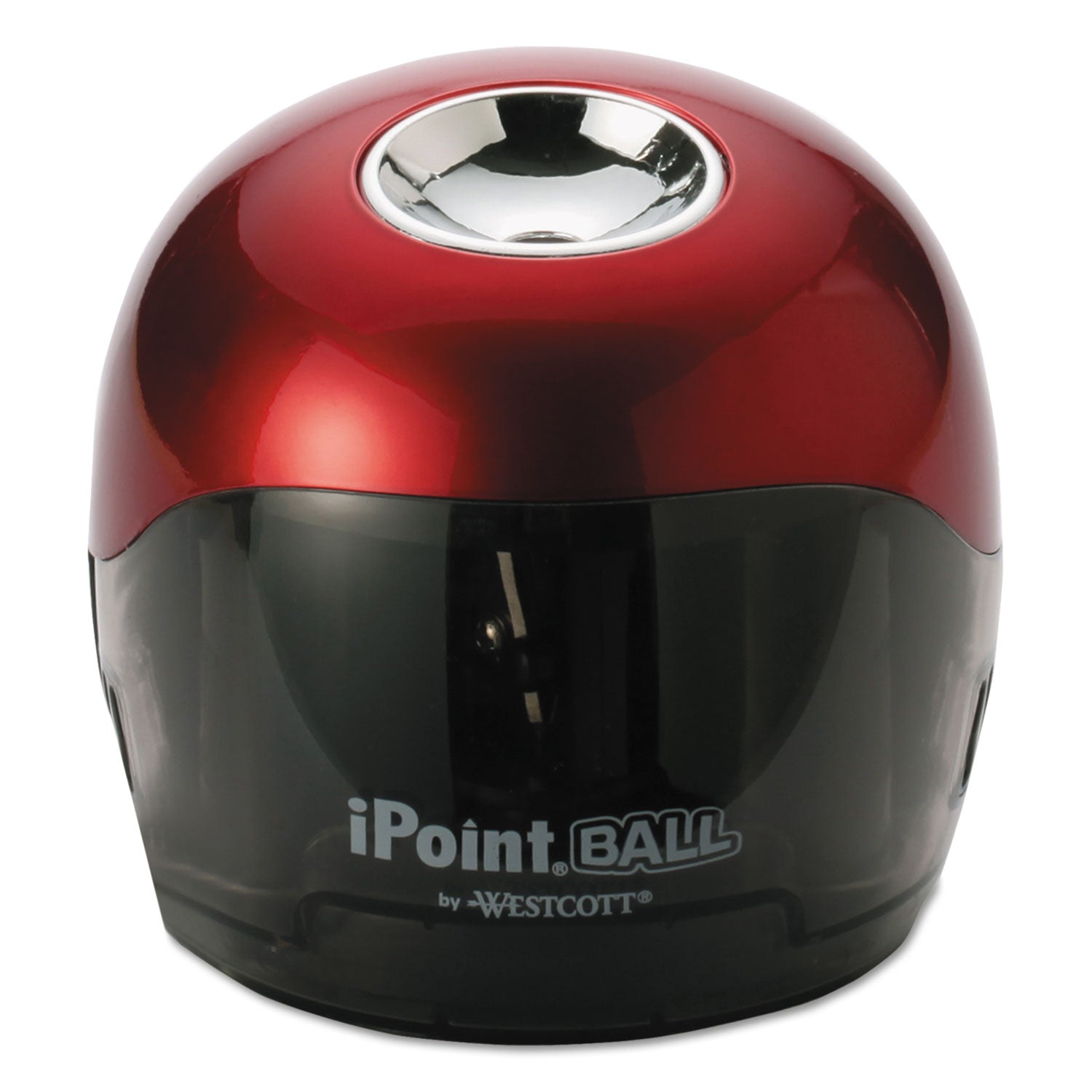 iPoint Ball Battery Sharpener, Battery-Powered, 3 x 3.25, Red/Black -