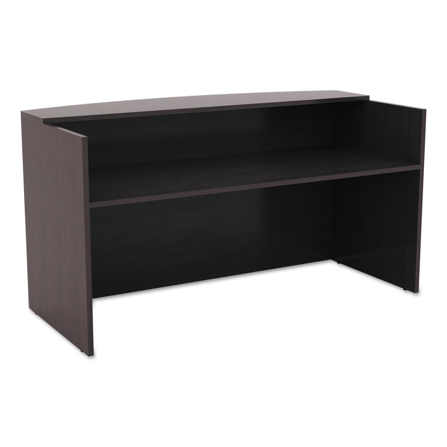 alera-valencia-series-reception-desk-with-transaction-counter-71-x-355-x-295-to-425-espresso_aleva327236es - 1