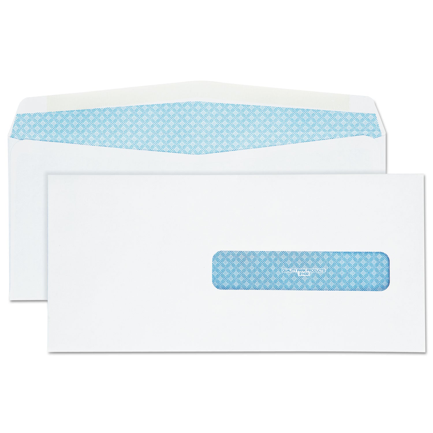 Security Tinted Insurance Claim Form Envelope, Address Window, Commercial Flap, Redi-Seal Closure, 4.5 x 9.5, White, 500/Box -