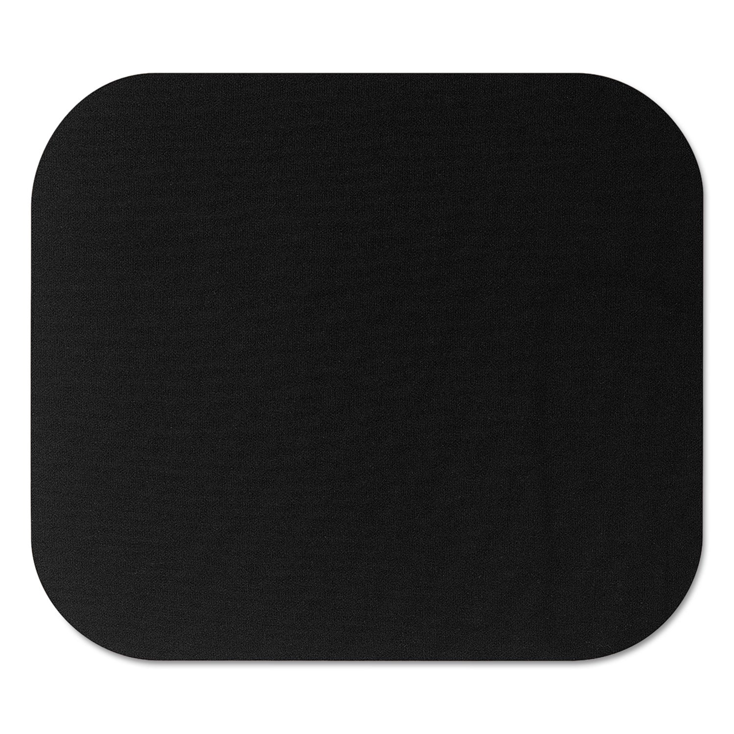 Polyester Mouse Pad, 9 x 8, Black -