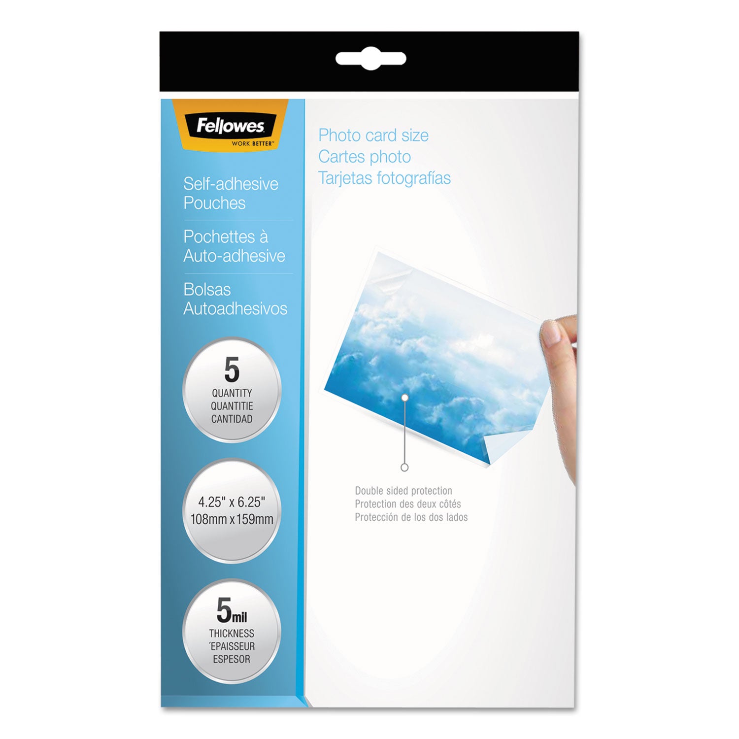 self-adhesive-laminating-pouches-5-mil-425-x-625-gloss-clear-5-pack_fel5220401 - 2