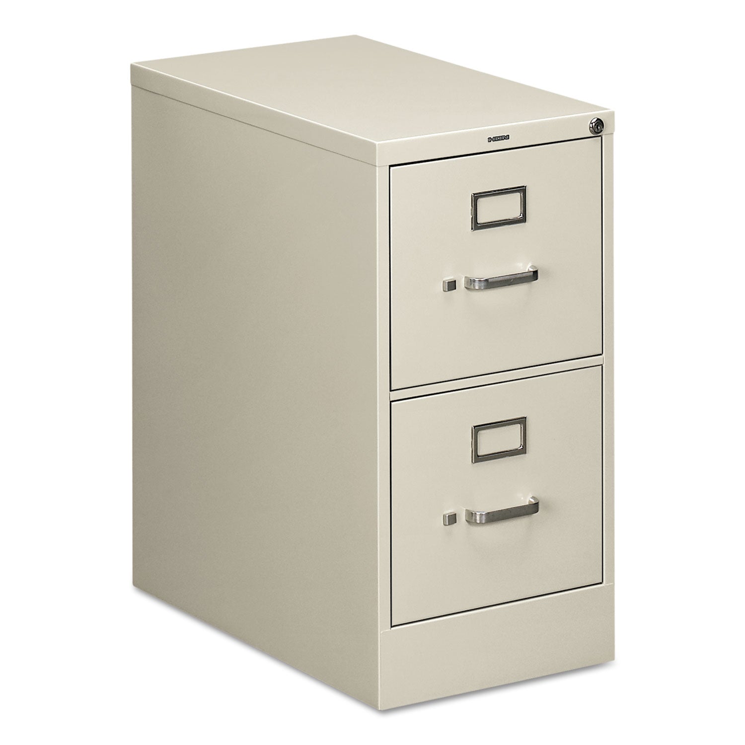 510 Series Vertical File, 2 Letter-Size File Drawers, Light Gray, 15" x 25" x 29 -