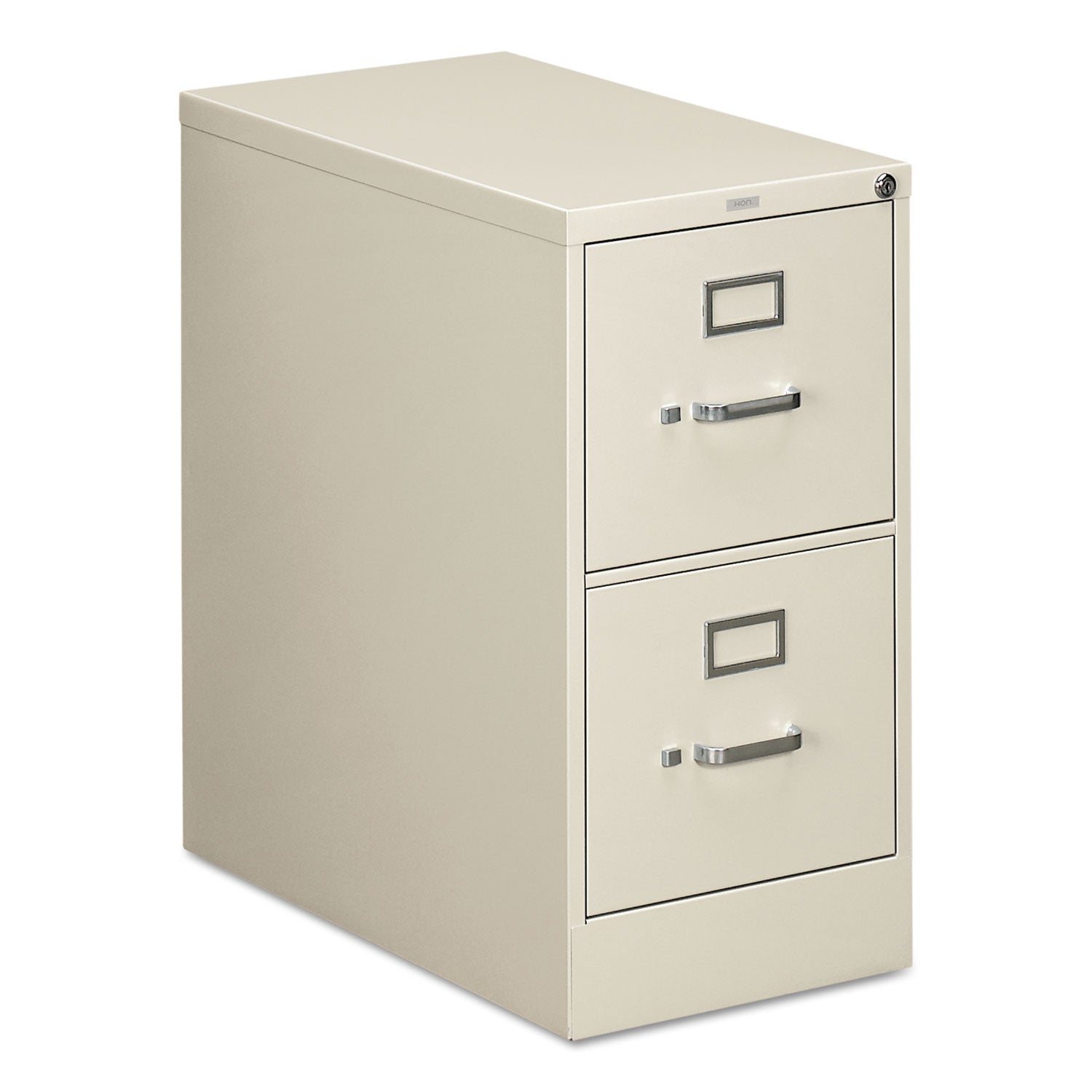 310 Series Vertical File, 2 Letter-Size File Drawers, Light Gray, 15" x 26.5" x 29 -