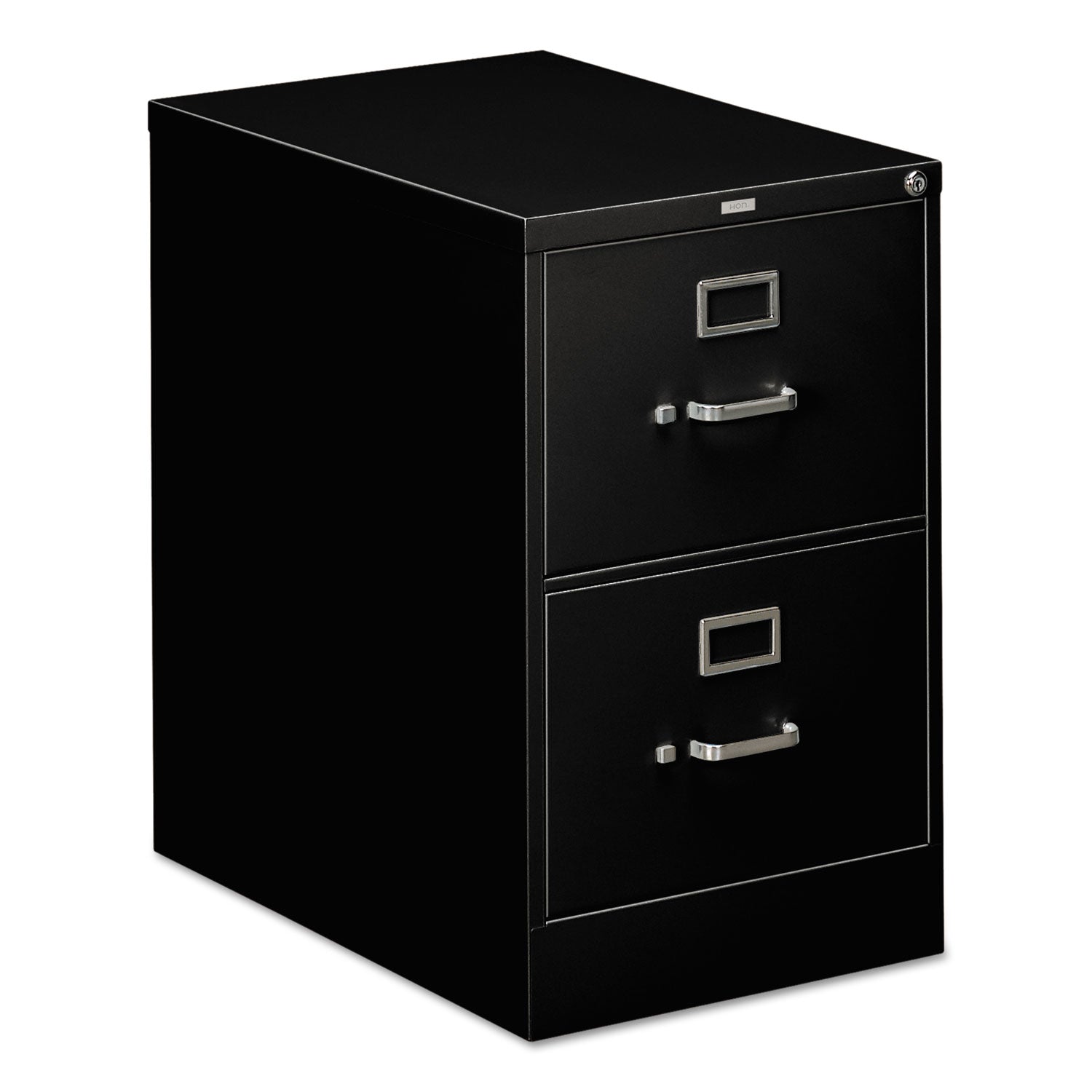 310 Series Vertical File, 2 Legal-Size File Drawers, Black, 18.25" x 26.5" x 29 -