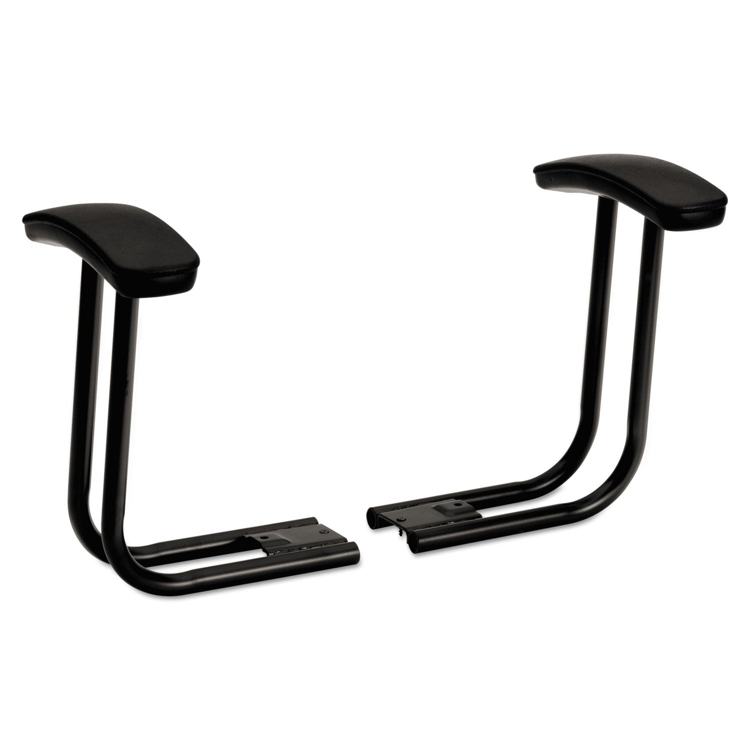 Optional Fixed T-Arms for HON ComforTask Series Swivel Task Chairs, Black, 2/Set -