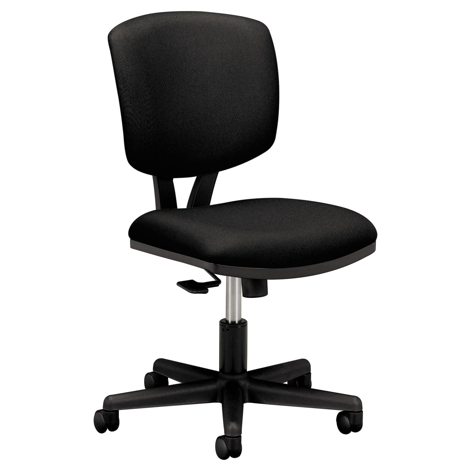 Volt Series Task Chair with Synchro-Tilt, Supports Up to 250 lb, 18" to 22.25" Seat Height, Black -