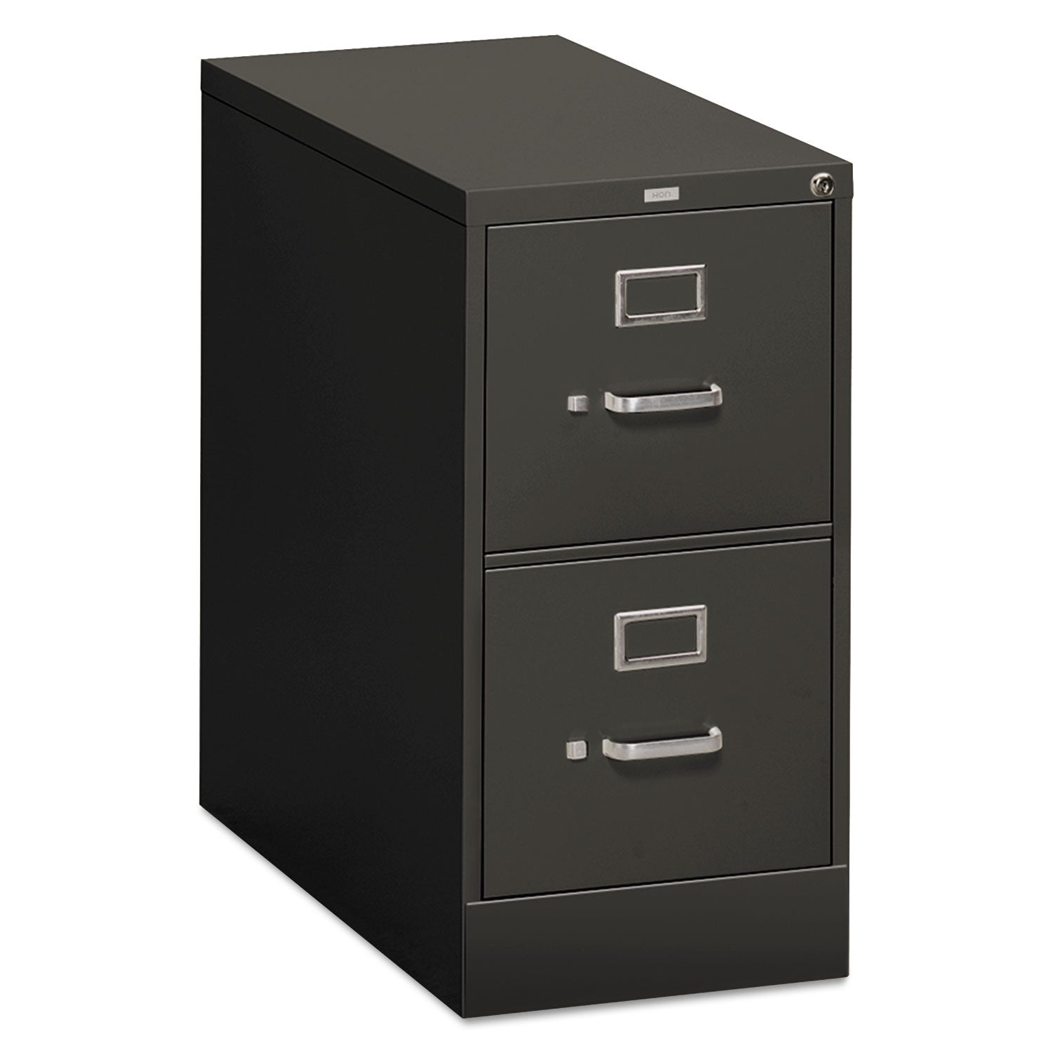 310 Series Vertical File, 2 Letter-Size File Drawers, Charcoal, 15" x 26.5" x 29 -