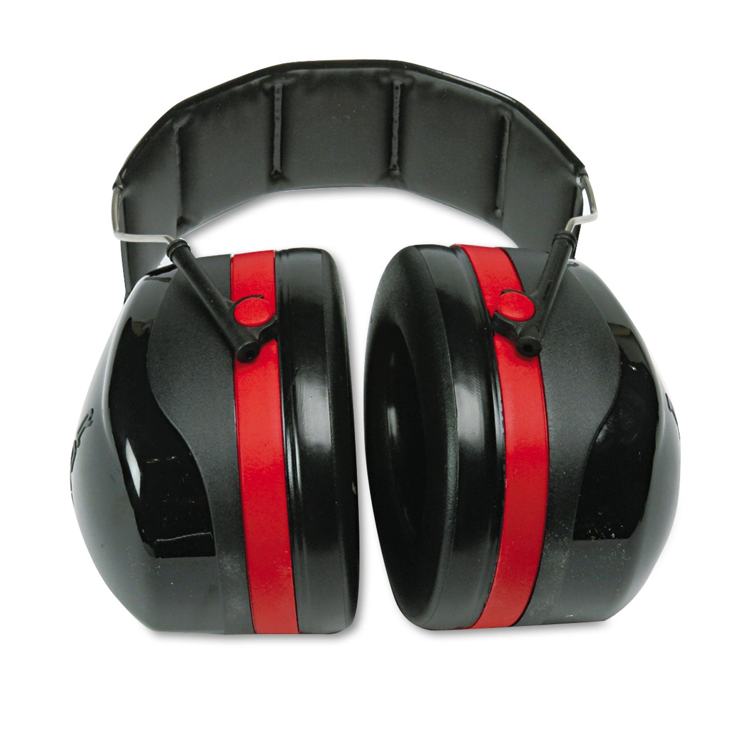 PELTOR OPTIME 105 High Performance Ear Muffs H10A, 30 dB NRR, Black/Red -