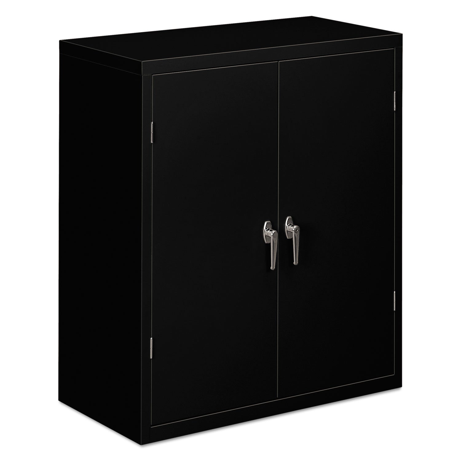 Assembled Storage Cabinet, 36w x 18d x 42h, Black -