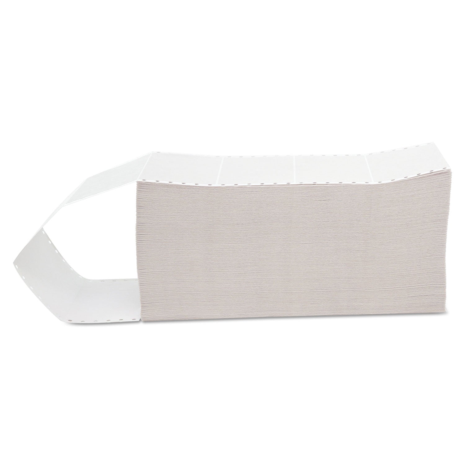 Dot Matrix Printer Labels, Dot Matrix Printers, 2.94 x 5, White, 3,000/Box -