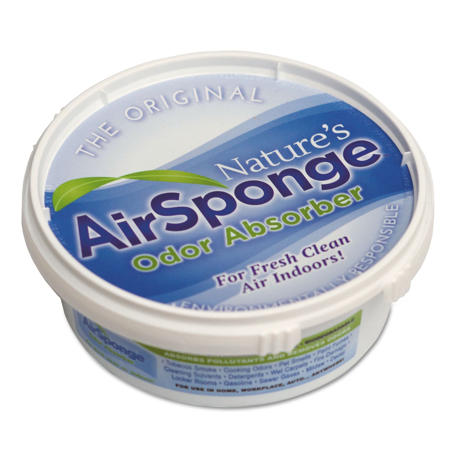 Sponge Odor Absorber, Neutral, 0.5 lb Cup, 24/Carton -