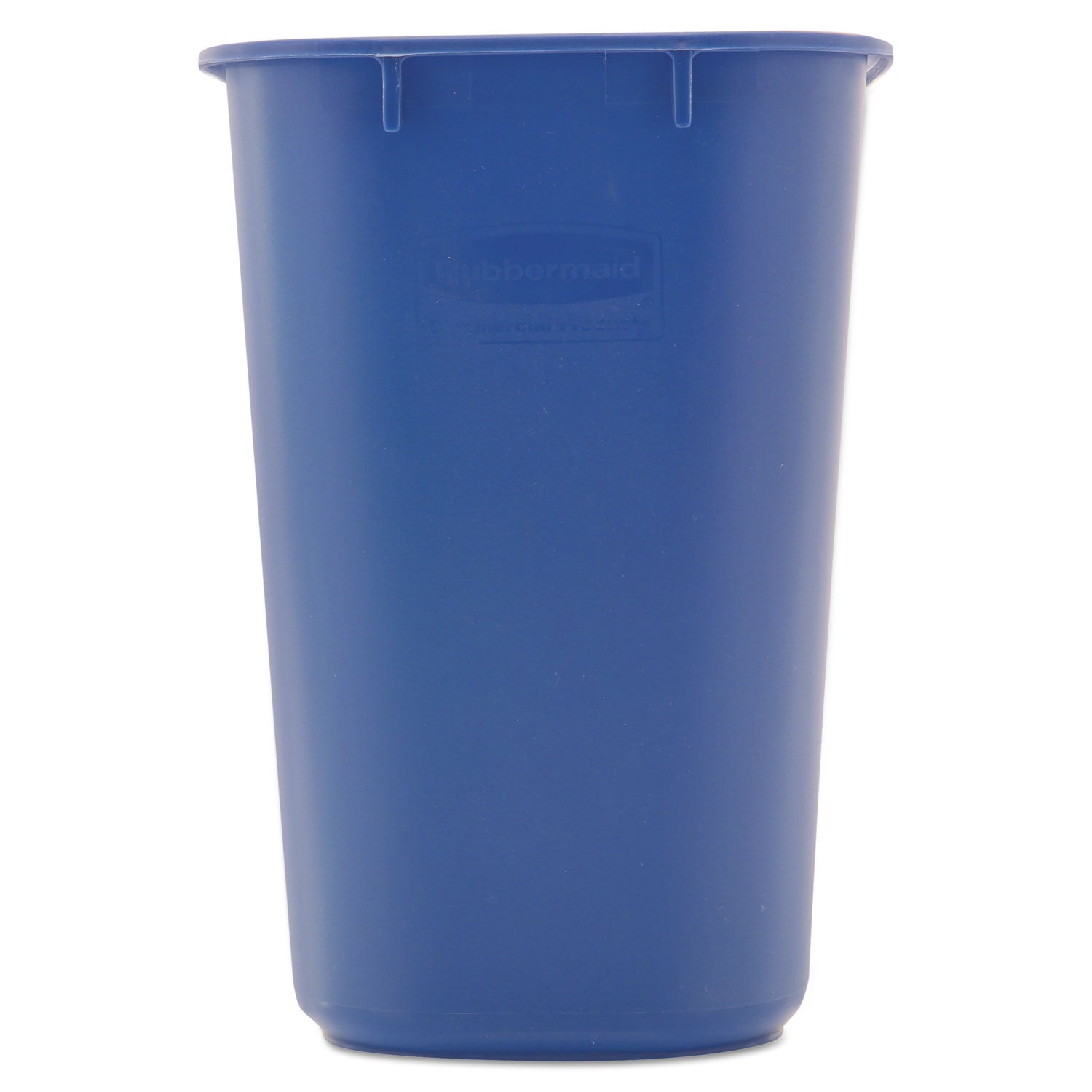 Deskside Recycling Container, Small, 13.63 qt, Plastic, Blue -