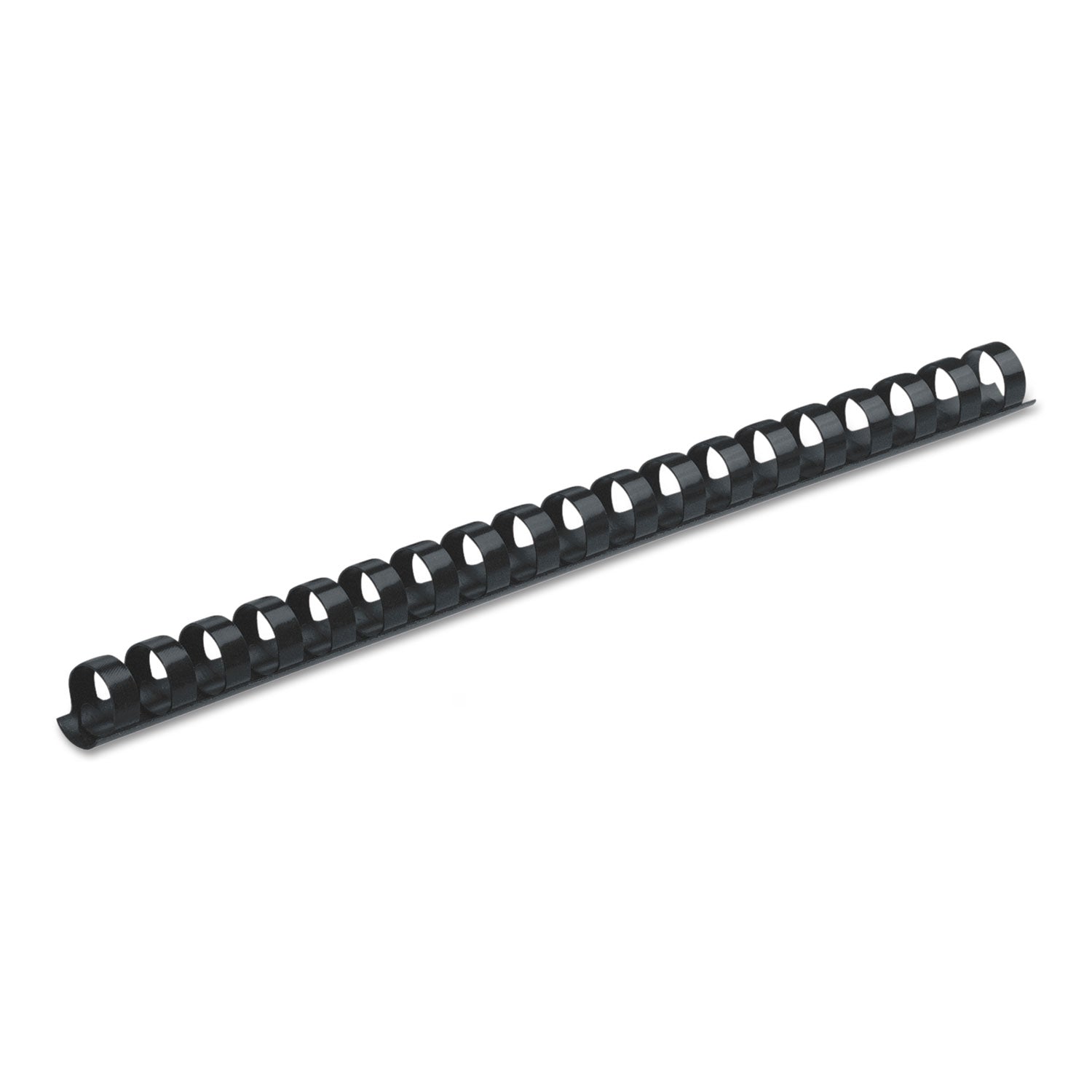 Plastic Comb Bindings, 1/2" Diameter, 90 Sheet Capacity, Navy Blue, 100/Pack -