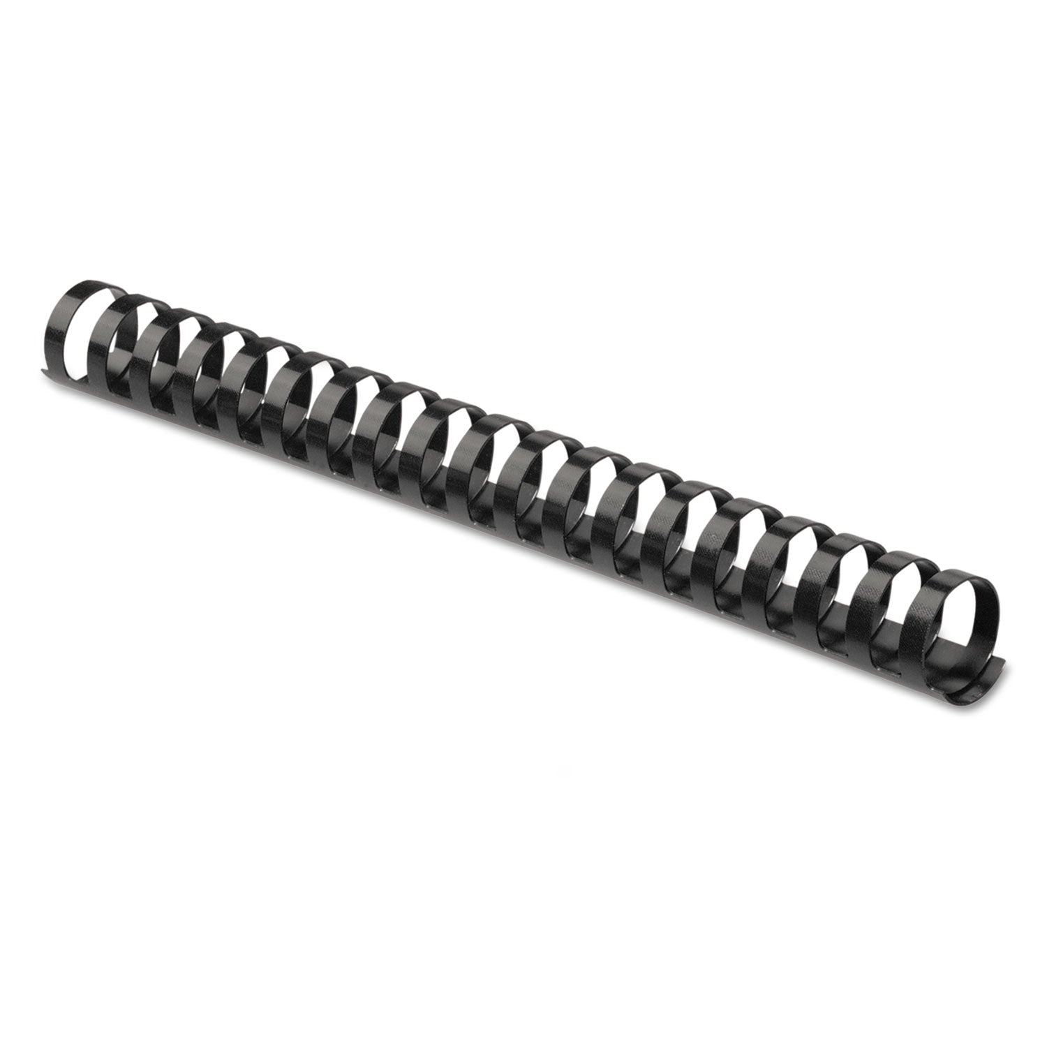 Plastic Comb Bindings, 3/4" Diameter, 150 Sheet Capacity, Black, 100/Pack -