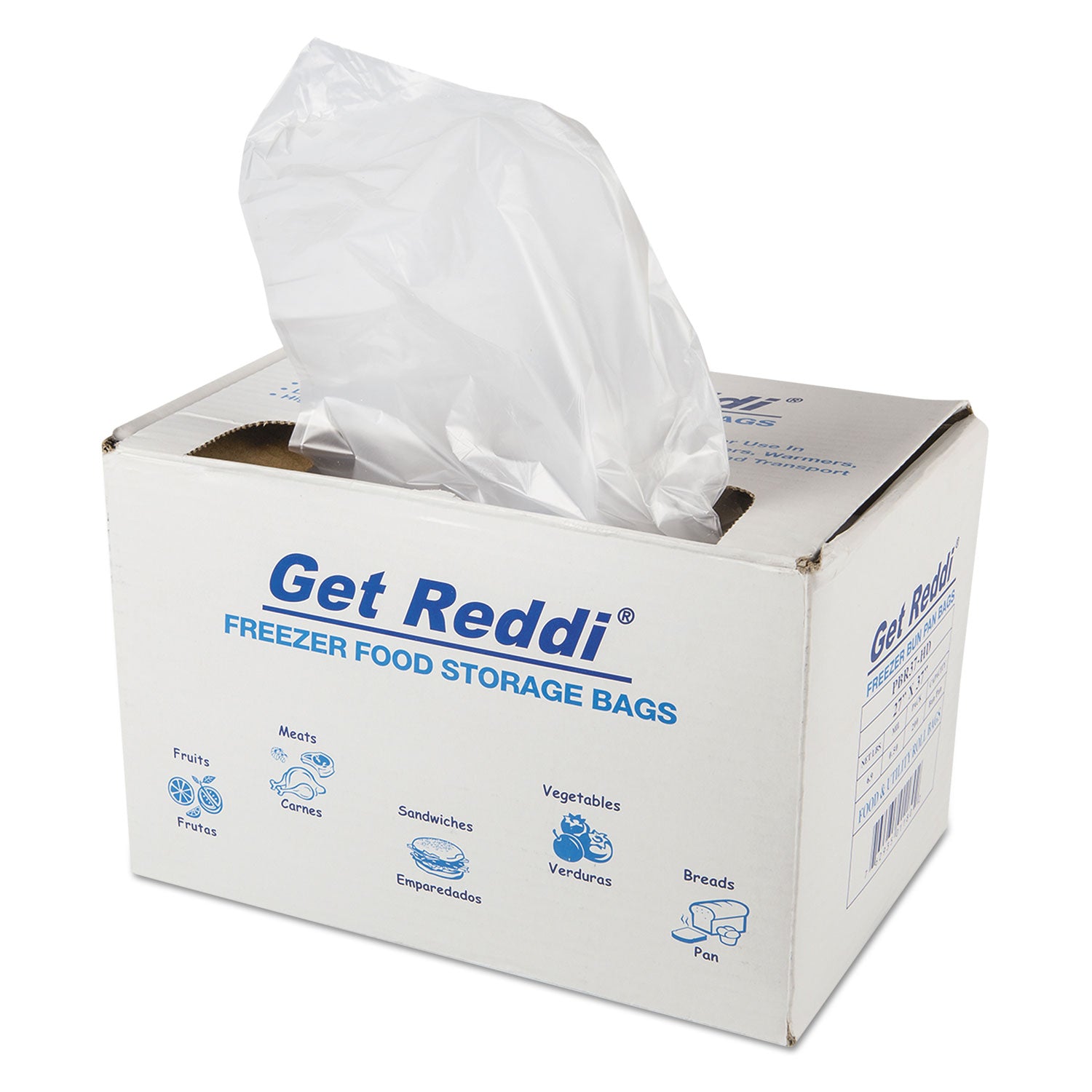 get-reddi-freezer-food-storage-bags-05-mil-27-x-37-natural-200-carton_ibspbr37hd - 1