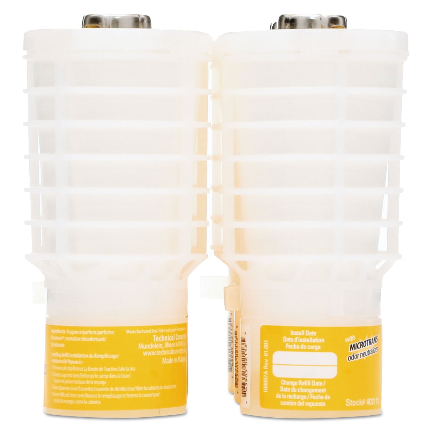 tcell-microtrans-odor-neutralizer-refill-citrus-162-oz-6-carton_rcp402113 - 2