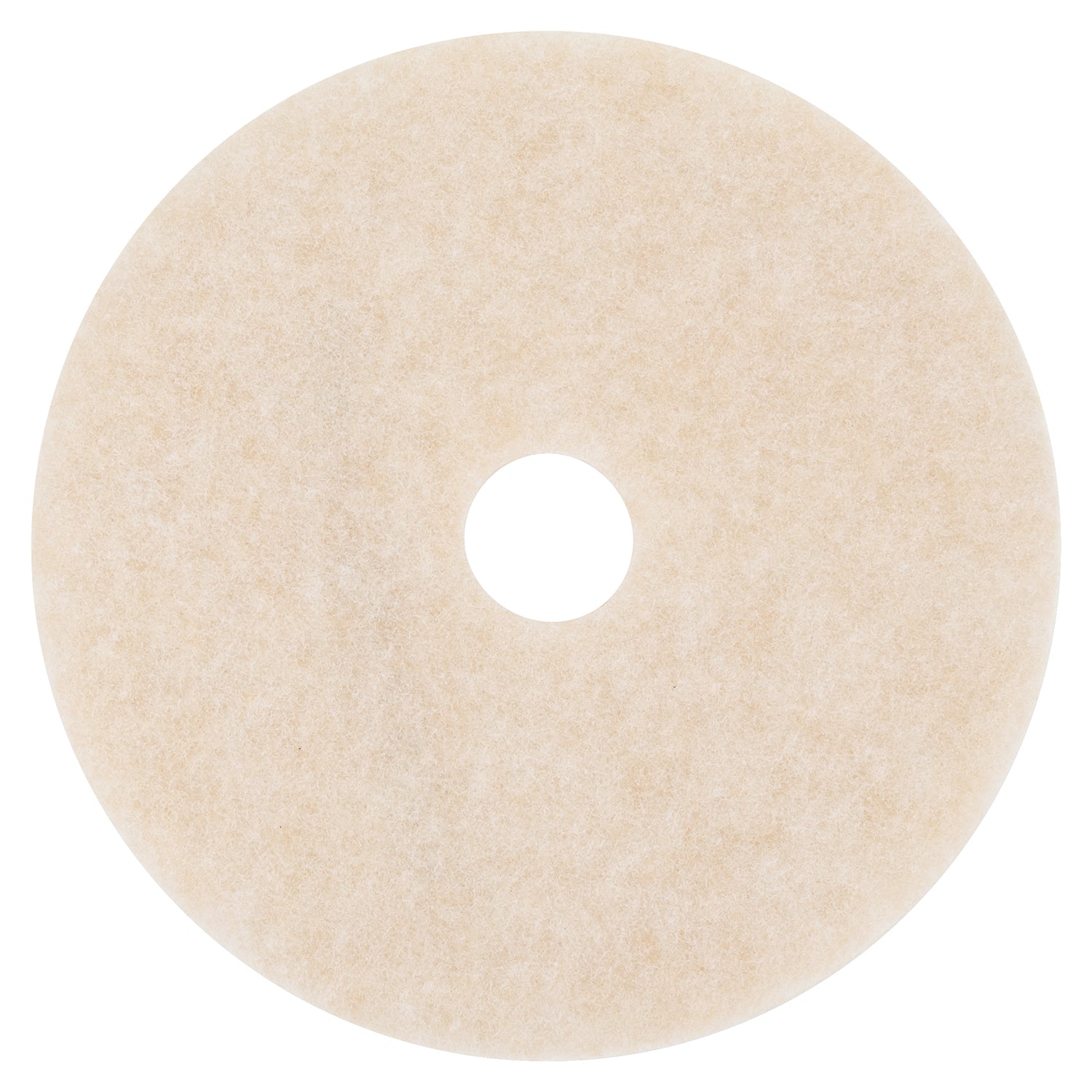 Ultra High-Speed TopLine Floor Burnishing Pads 3200, 20" Diameter, White/Amber, 5/Carton -