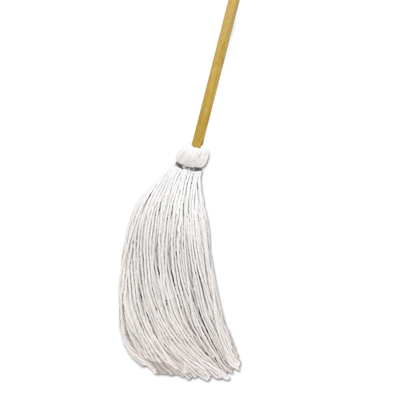 handle-deck-mops-#16-white-rayon-head-57-natural-wood-handle-12-carton_bwkrd60016s - 1