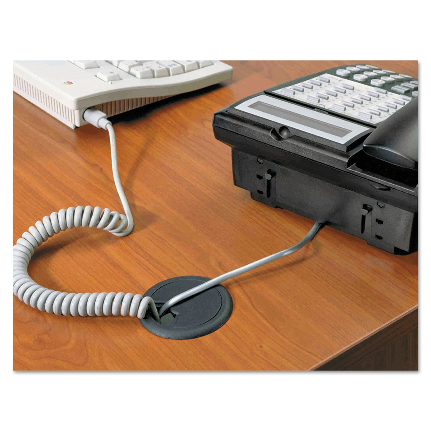 Grommet, Adjustable, 2" Diameter, Black -