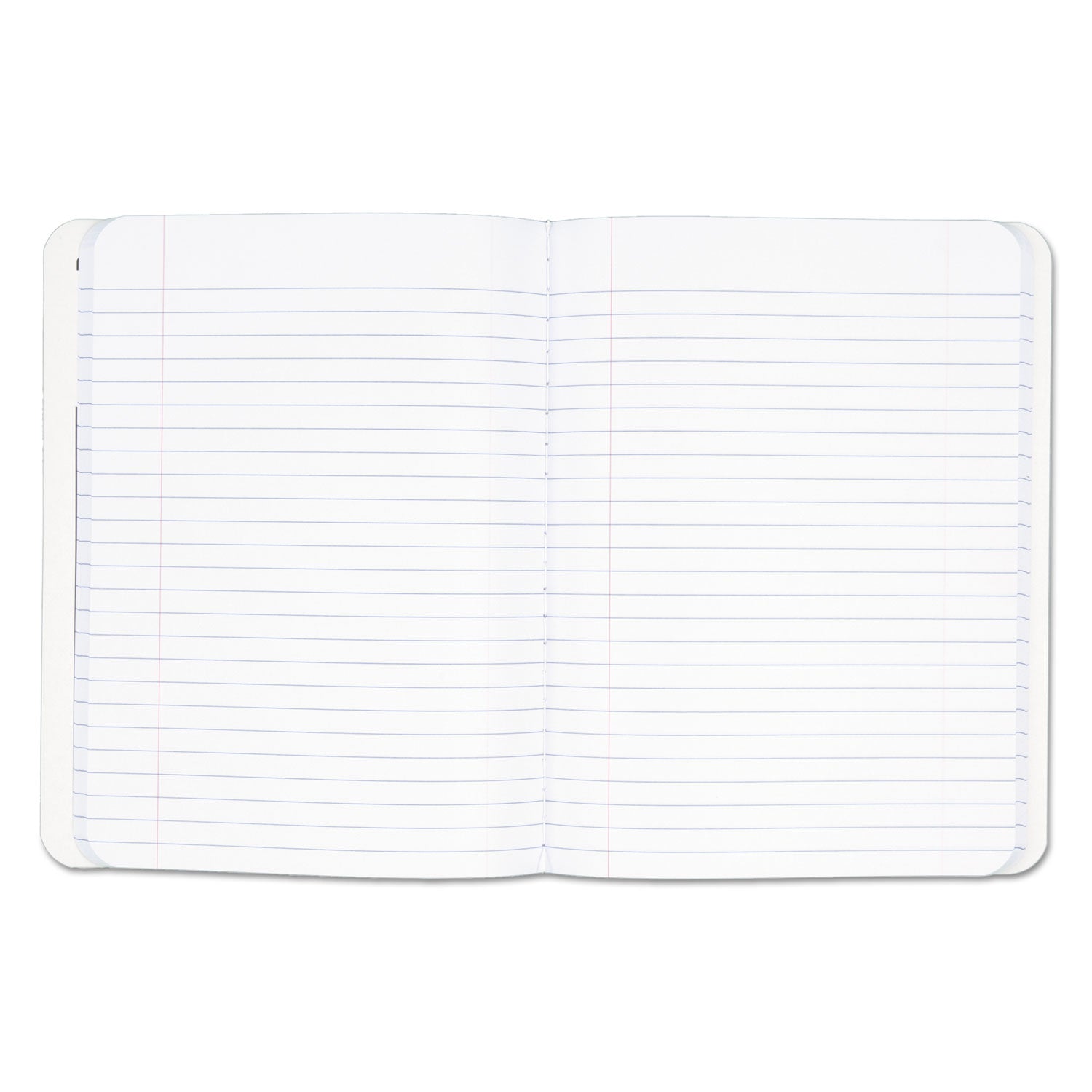 Composition Book, Wide/Legal Rule, Black Cover, (100) 9.75 x 7.5 Sheets -