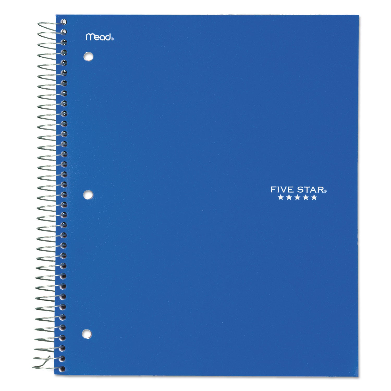 Trend Wirebound Notebook, Two Pockets, 3-Subject, Medium/College Rule, Randomly Assorted Cover Color, (150) 11 x 8.5 Sheets -