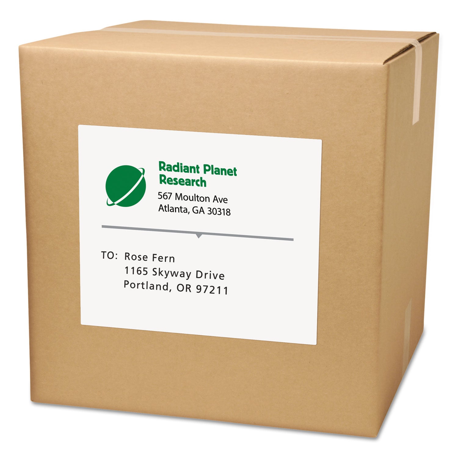 White Shipping Labels-Bulk Packs, Inkjet/Laser Printers, 8.5 x 11, White, 250/Box -