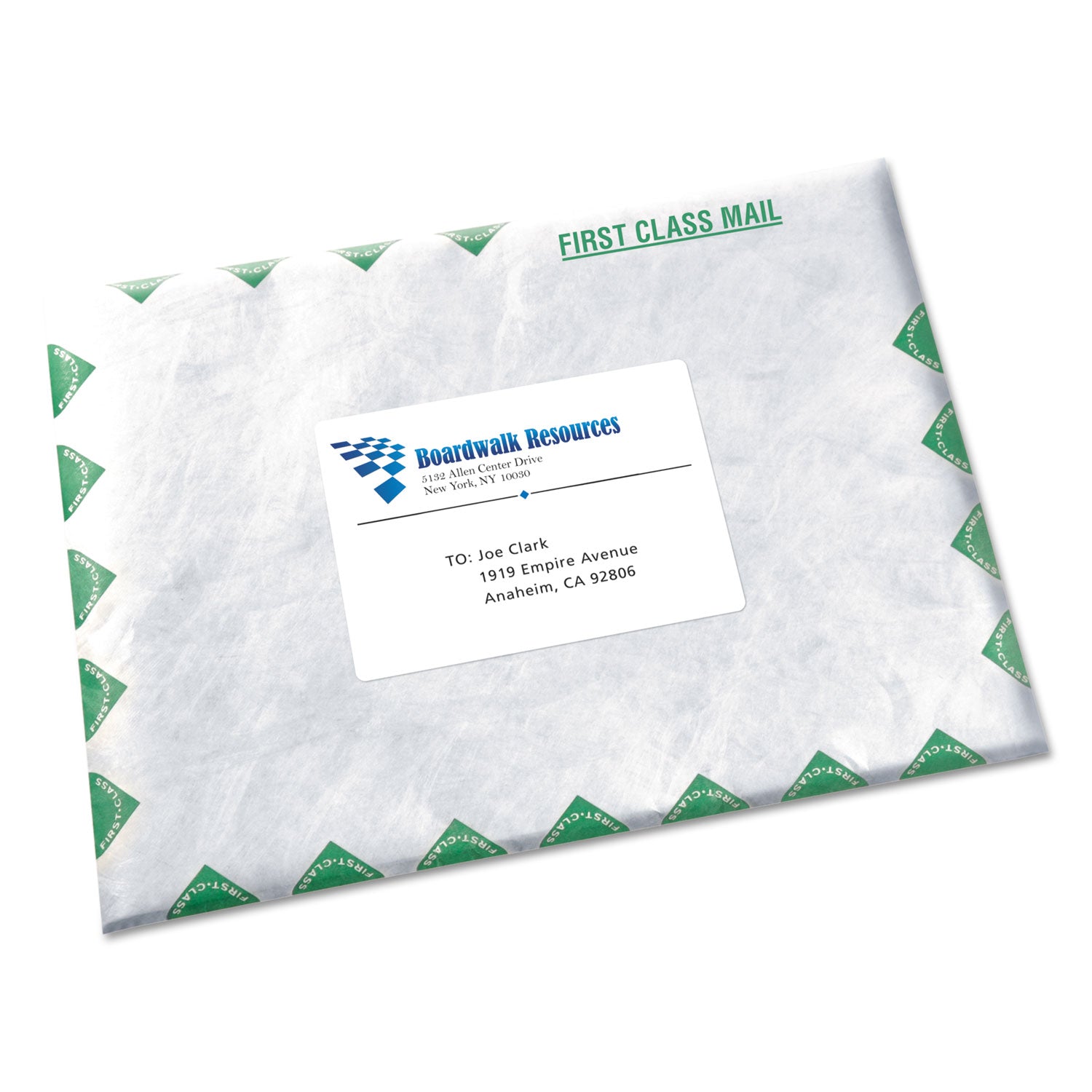 White Shipping Labels-Bulk Packs, Inkjet/Laser Printers, 3.5 x 5, White, 4/Sheet, 250 Sheets/Box -