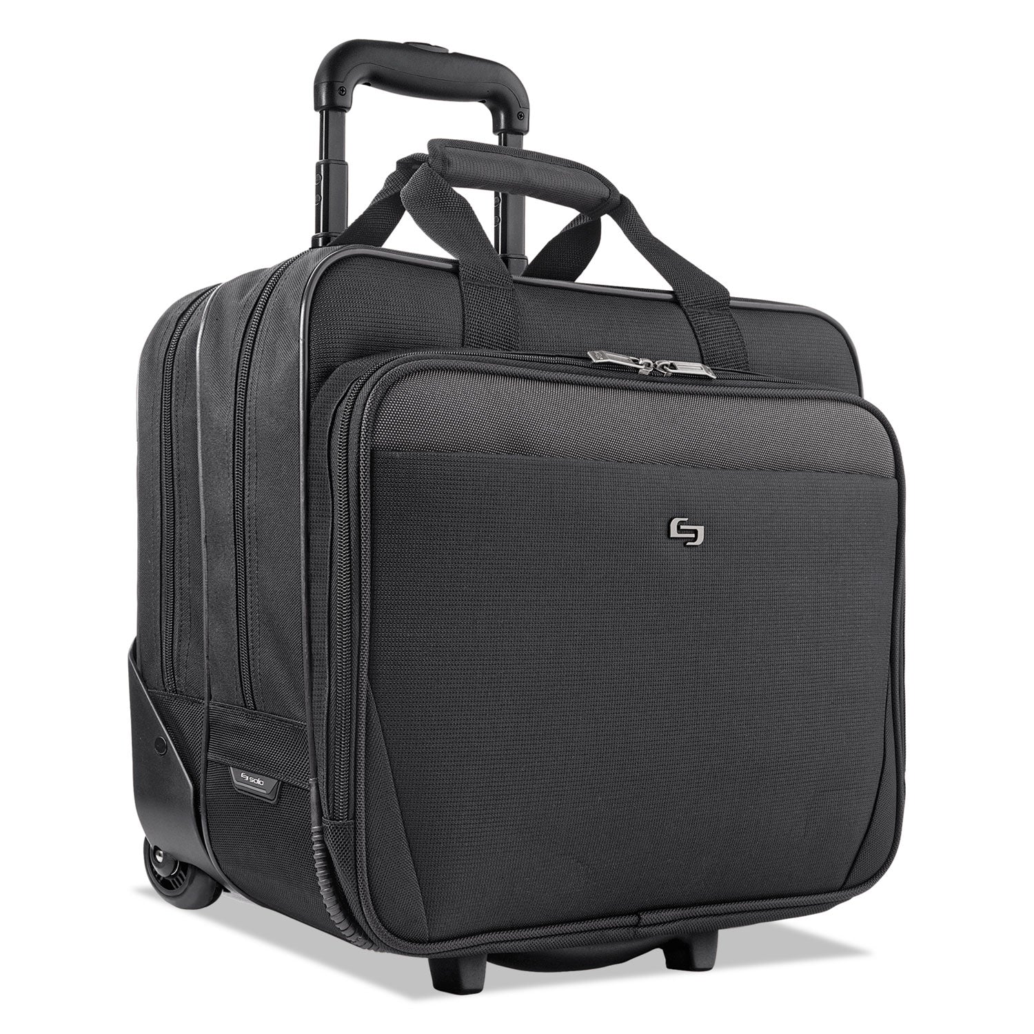 Classic Rolling Case, Fits Devices Up to 17.3", Polyester, 16.75 x 7 x 14.38, Black -