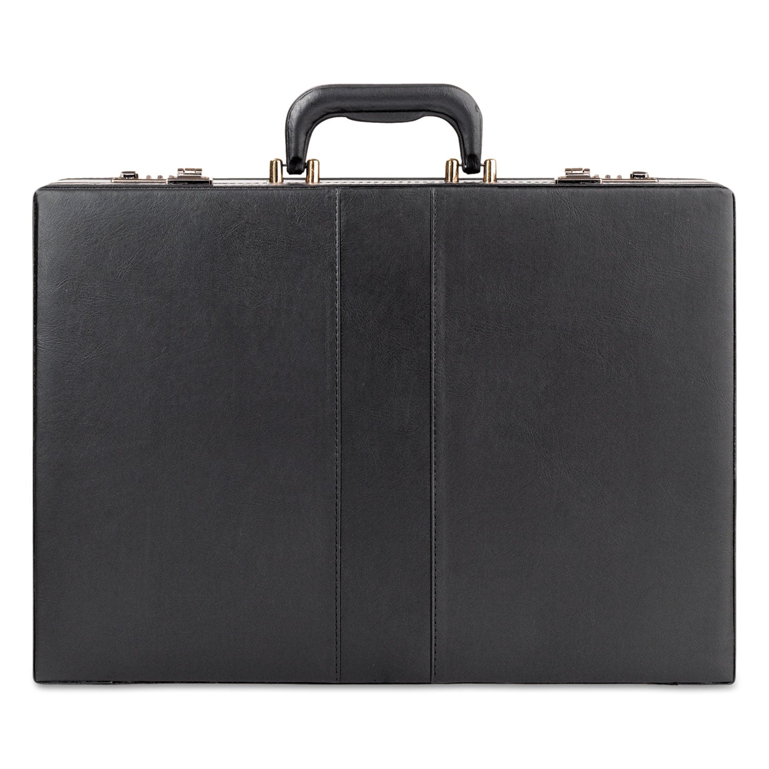 Classic Attache, Vinyl, 12.5 x 4 x 17.5, Black -