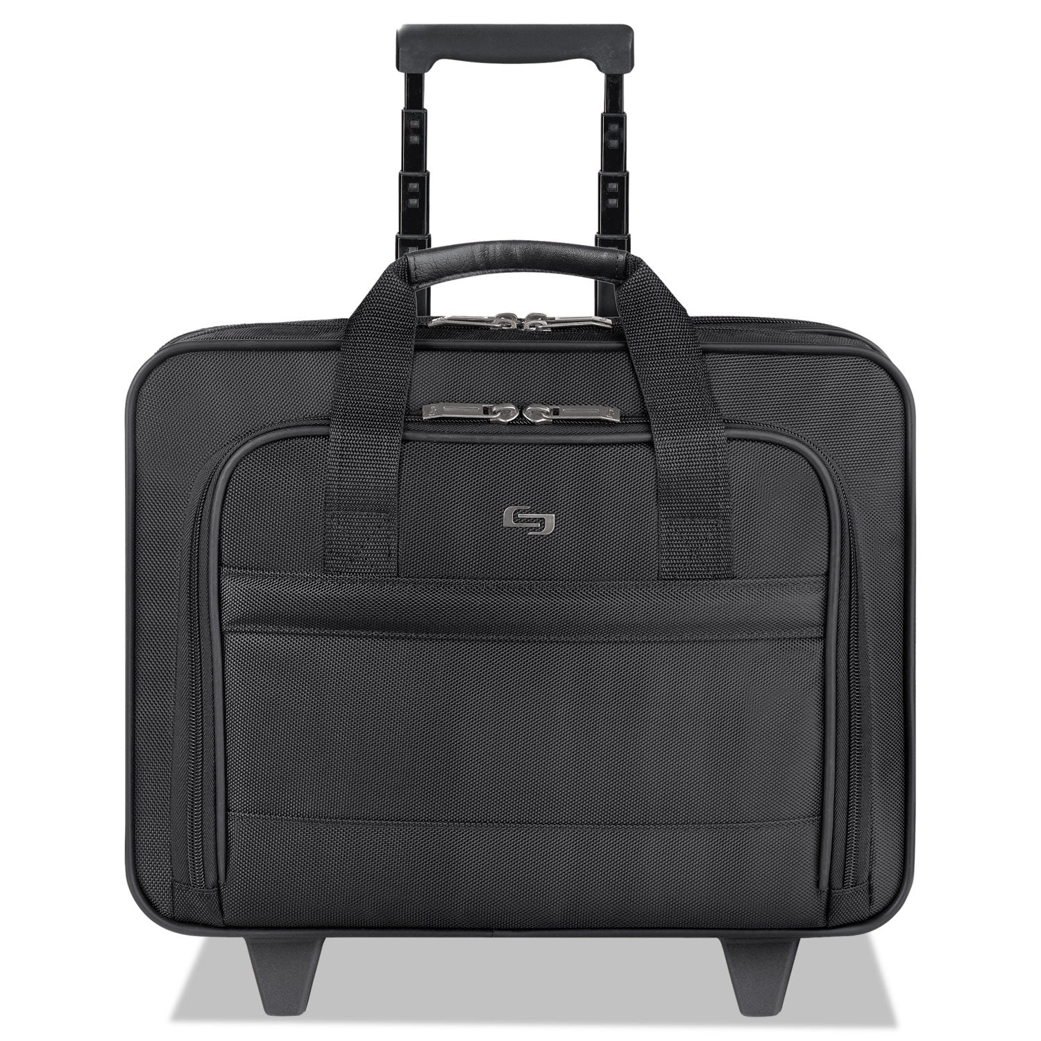 Classic Rolling Case, Fits Devices Up to 15.6", Ballistic Polyester, 15.94 x 5.9 x 12, Black -