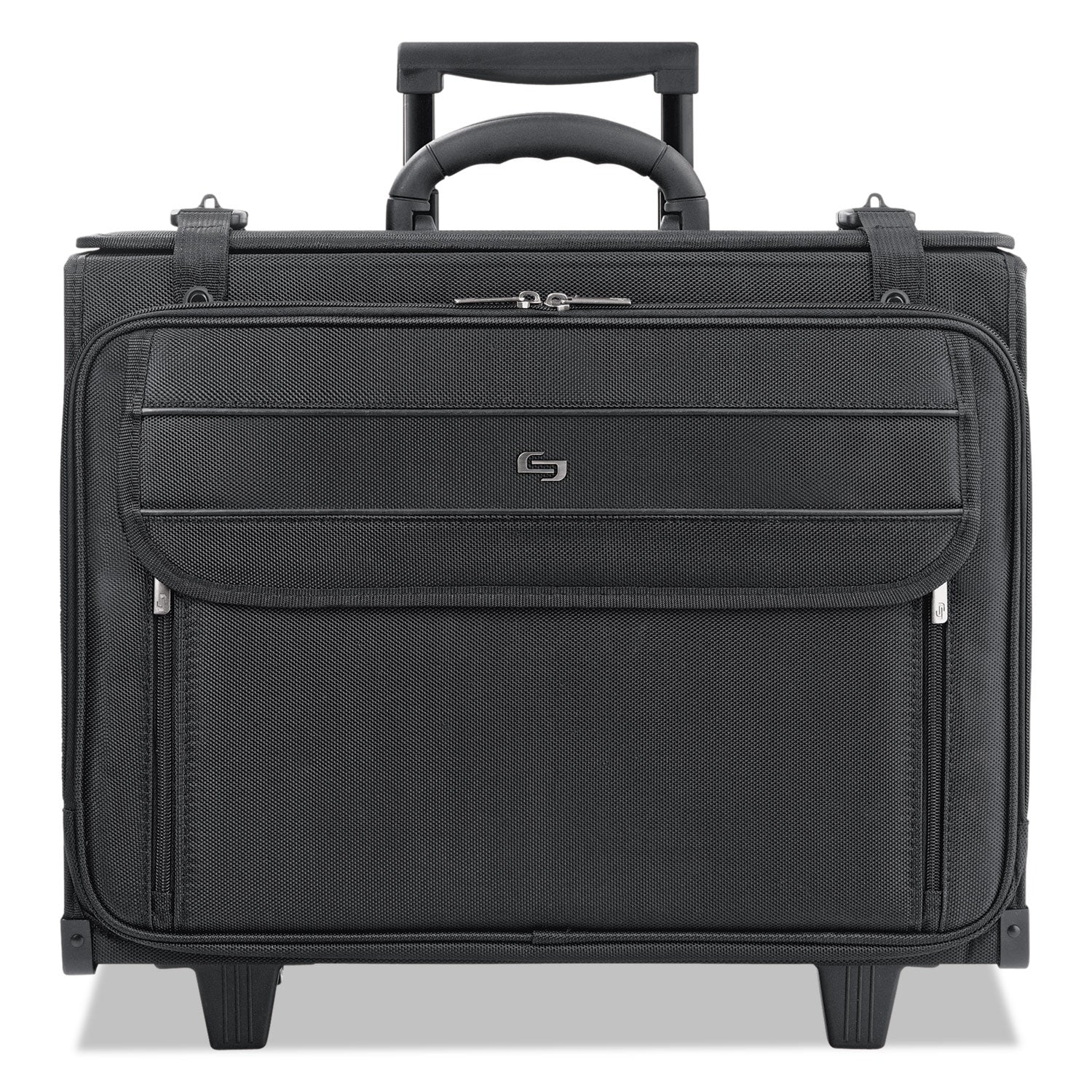 Classic Rolling Catalog Case, Fits Devices Up to 17.3", Polyester, 18 x 7 x 14, Black -