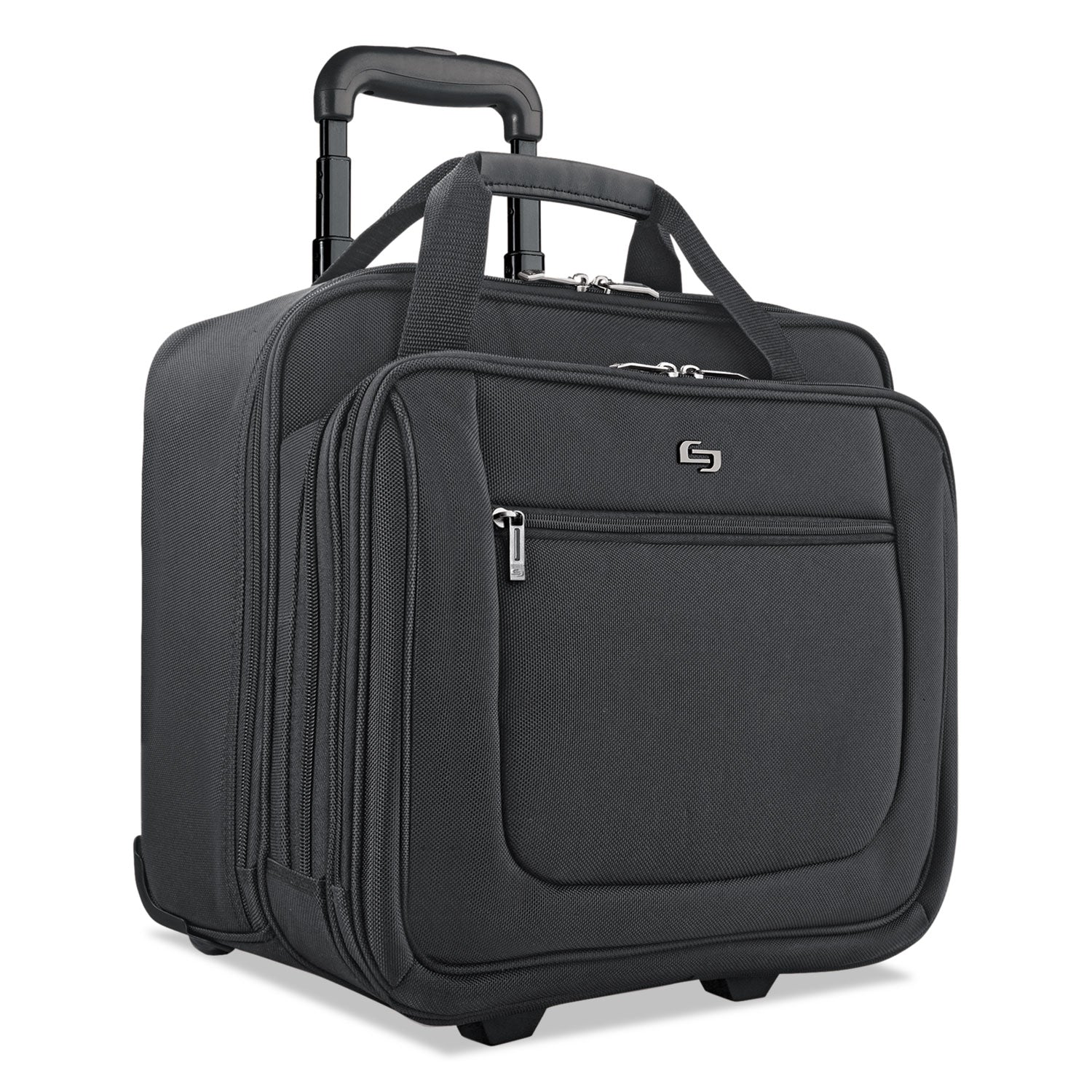 Classic Rolling Case, Fits Devices Up to 17.3", Polyester, 17.5 x 9 x 14, Black -