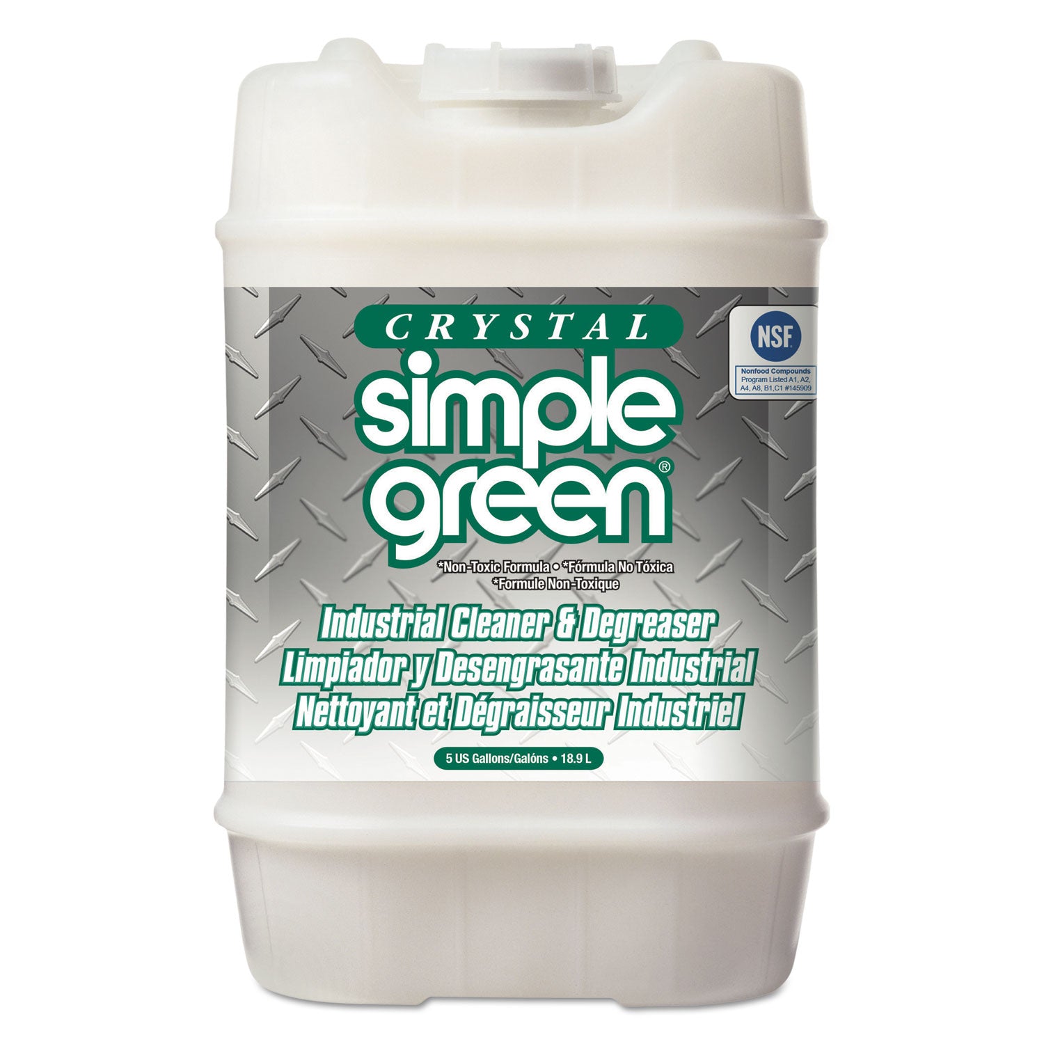 Crystal Industrial Cleaner/Degreaser, 5 gal Pail -