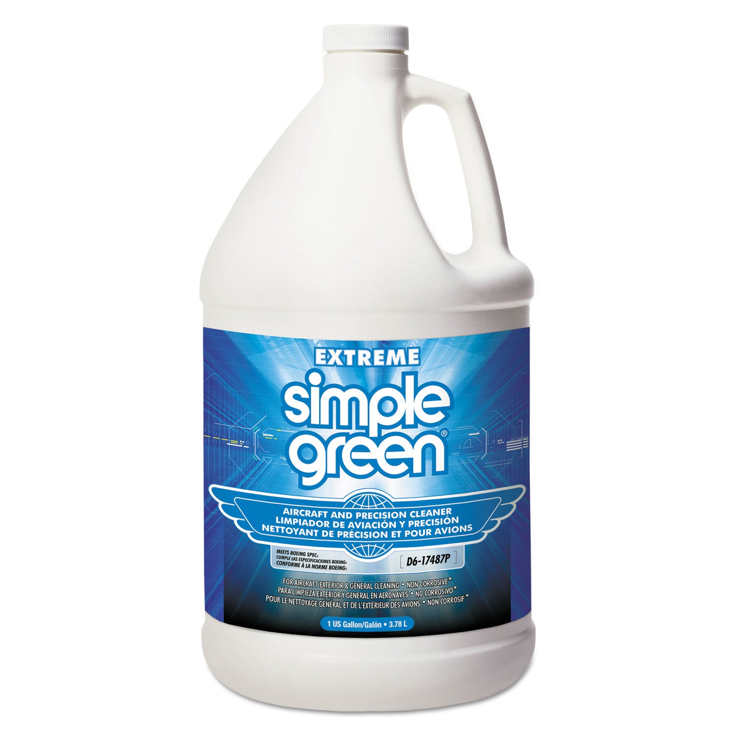Extreme Aircraft and Precision Equipment Cleaner, 1 gal, Bottle, 4/Carton - 1