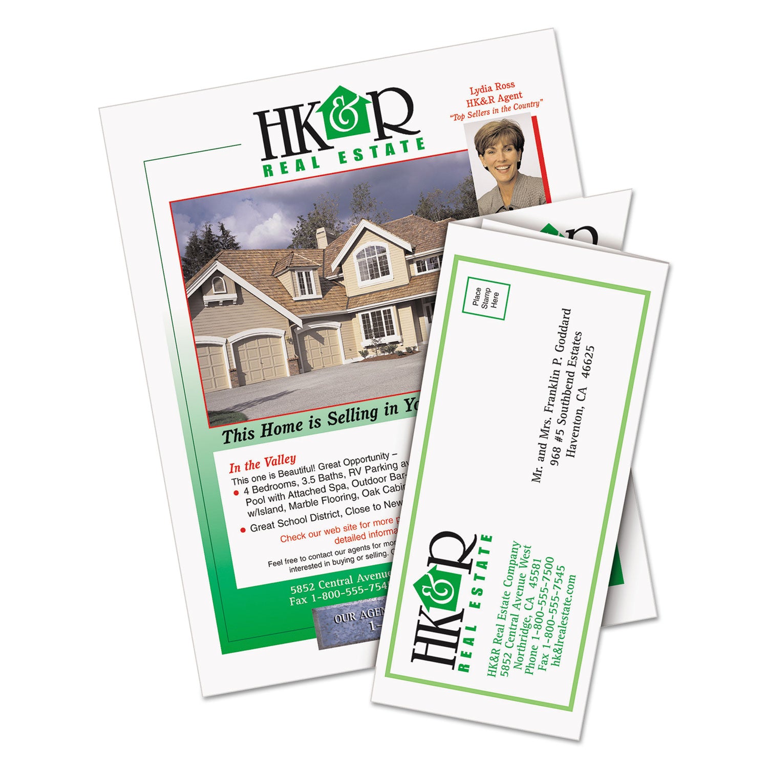 Tri-Fold Brochures, 92 Bright, 85 lb Text Weight, 8.5 x 11, Matte White, 100/Pack -