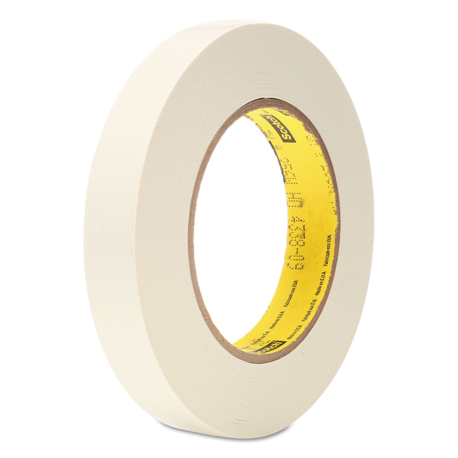 Printable Flatback Paper Tape, 3" Core, 0.75" x 60 yds, White -