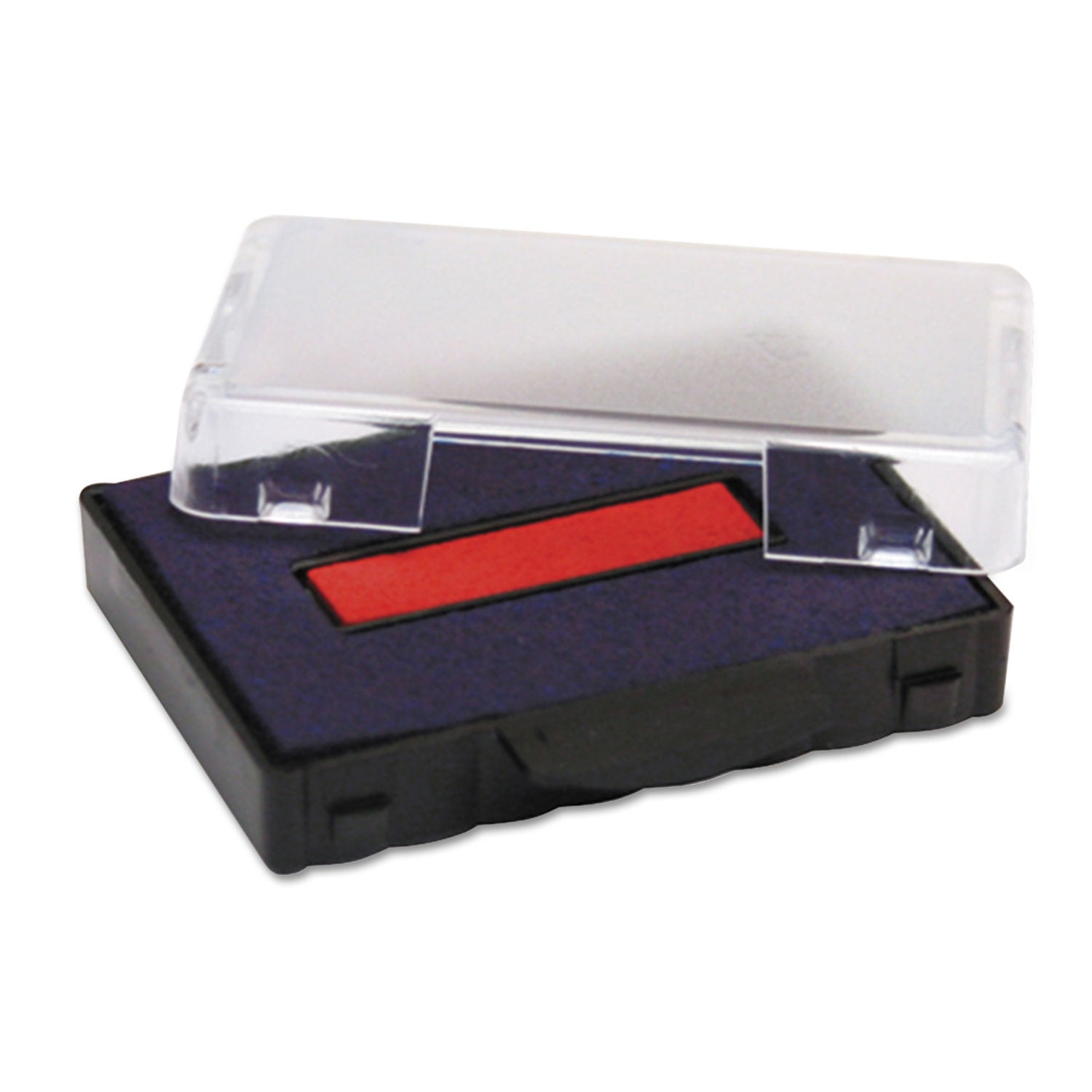 T5440 Professional Replacement Ink Pad for Trodat Custom Self-Inking Stamps, 1.13" x 2", Blue/Red -