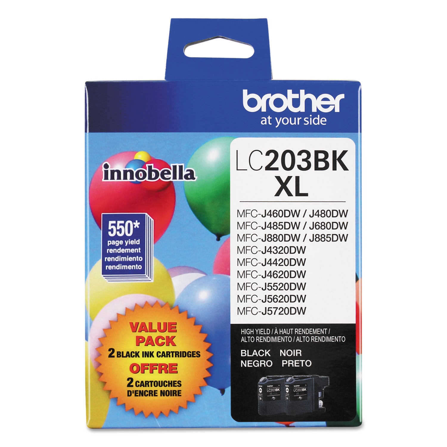 lc2032pks-innobella-high-yield-ink-550-page-yield-black-2-pack_brtlc2032pks - 1