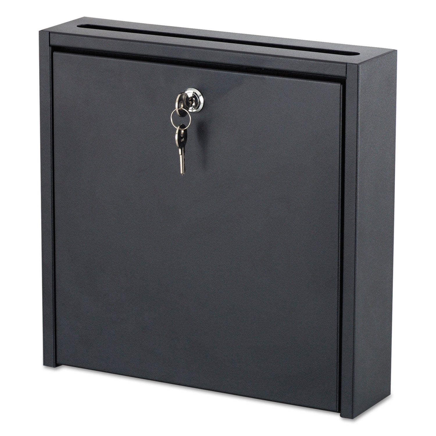 wall-mountable-interoffice-mailbox-12-x-3-x-12-black_saf4258bl - 1