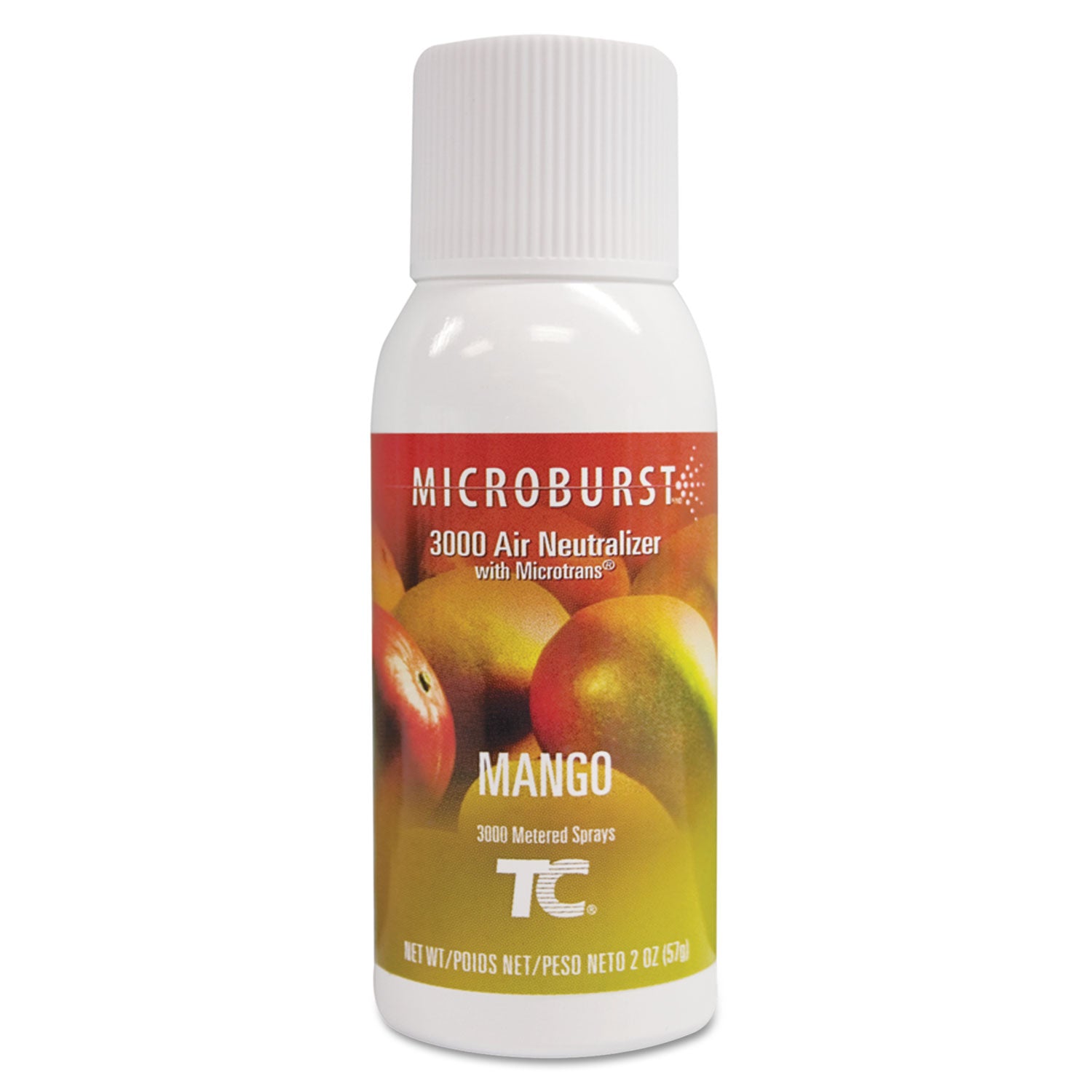 microburst-3000-refill-mango-2-oz-aerosol-spray-12-carton_rcp401690 - 1