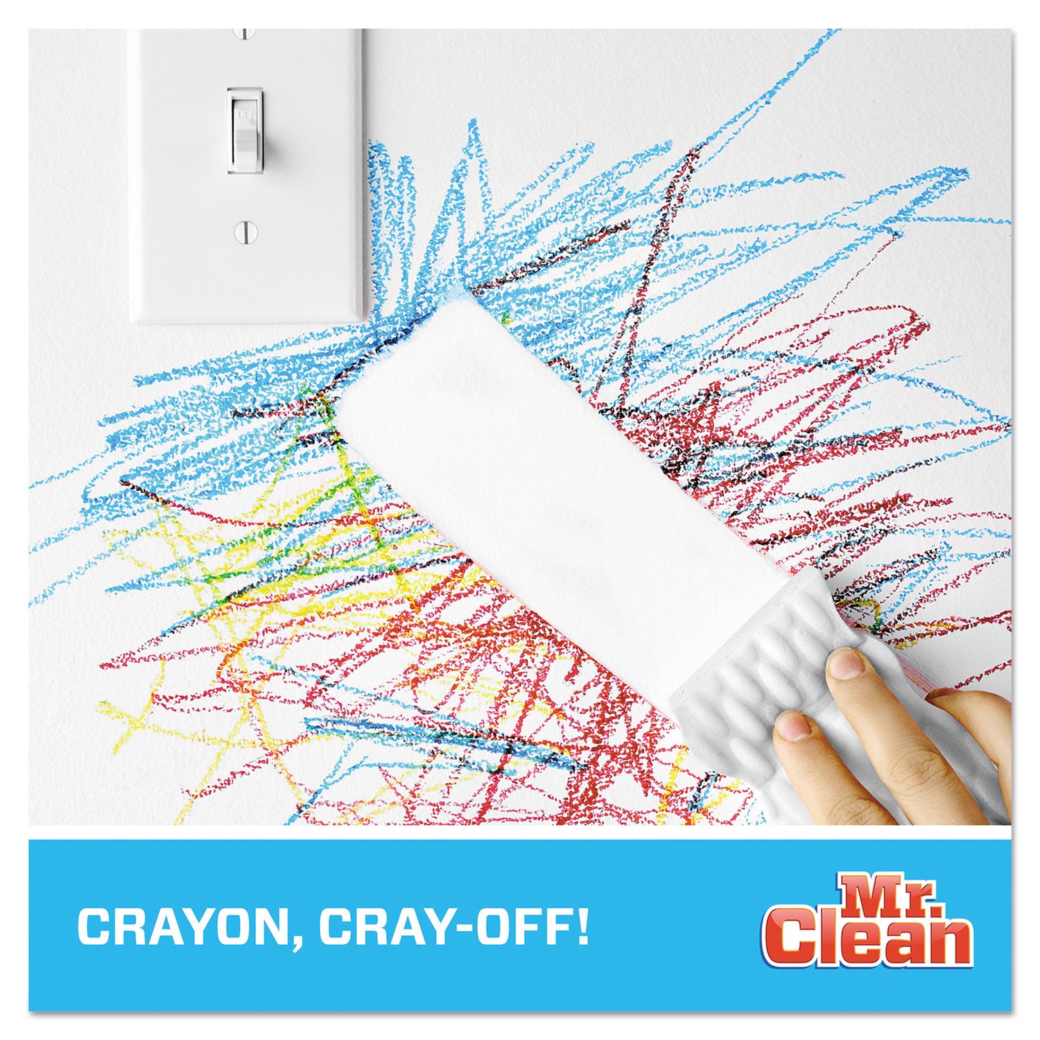 Magic Eraser Extra Durable, 4.6 x 2.4, 0.7" Thick, White, 4/Box, 8 Boxes/Carton -