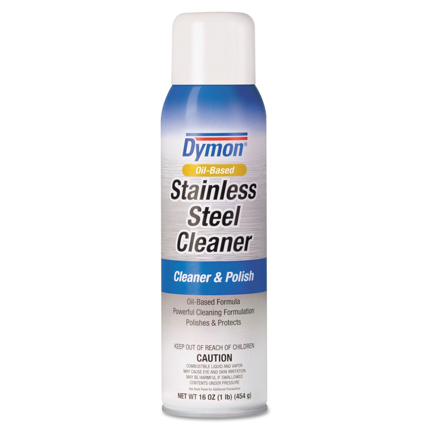 Stainless Steel Cleaner, 16 oz Aerosol Spray, 12/Carton -