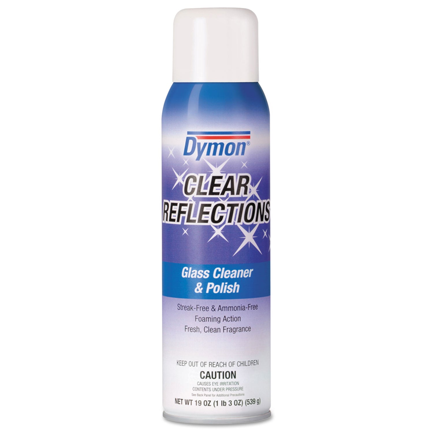 Clear Reflections Mirror and Glass Cleaner, 20 oz Aerosol Spray, 12/Carton -