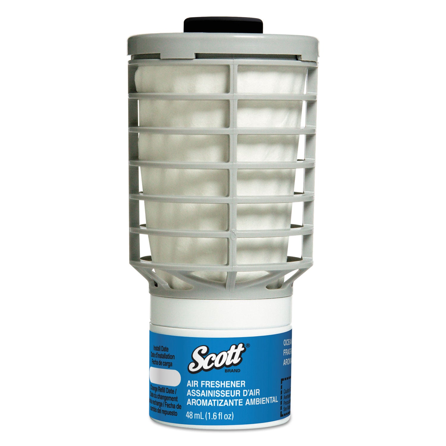 Essential Continuous Air Freshener Refill, Ocean, 48 mL Cartridge, 6/Carton -