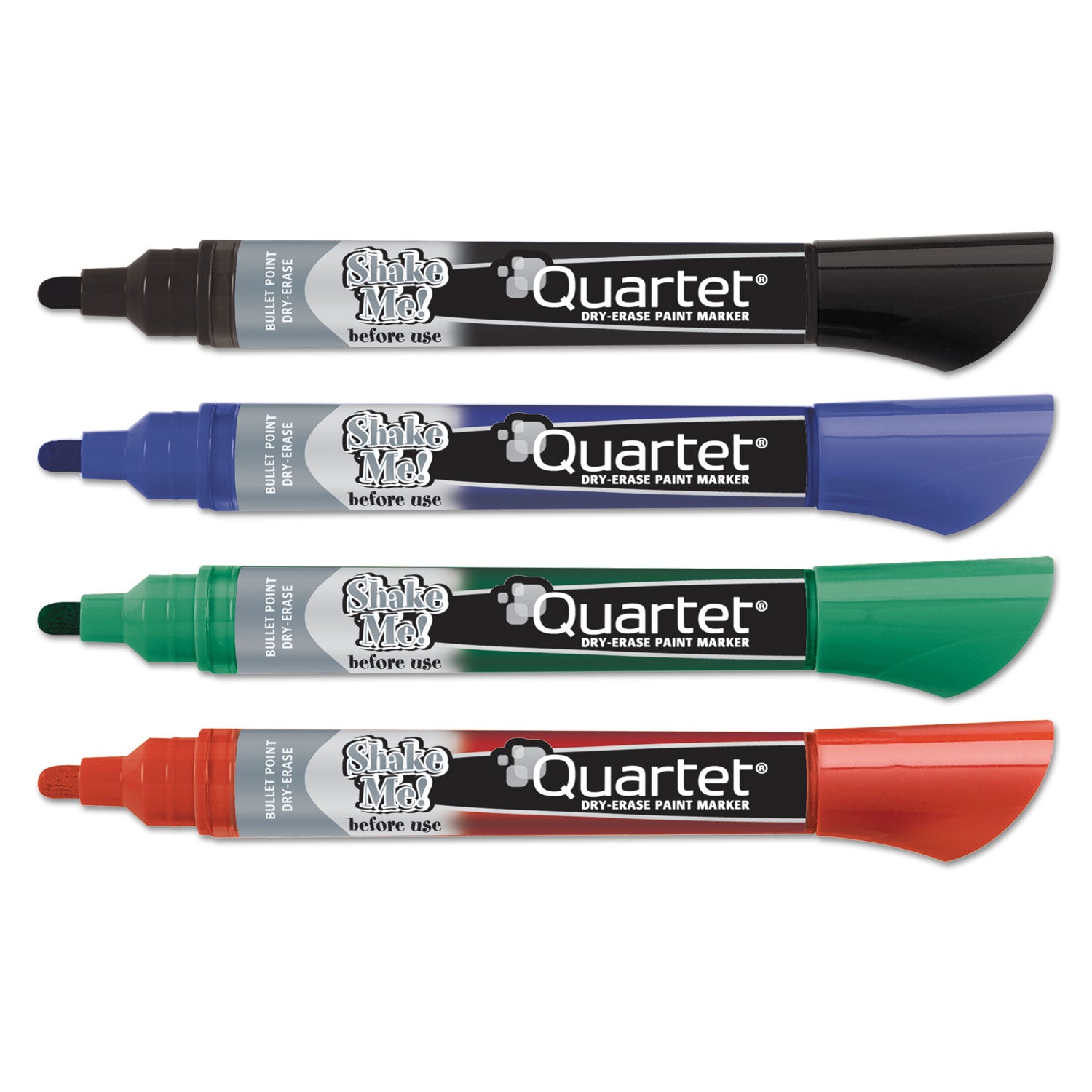 premium-glass-board-dry-erase-marker-broad-bullet-tip-assorted-colors-4-pack_qrt79552 - 2