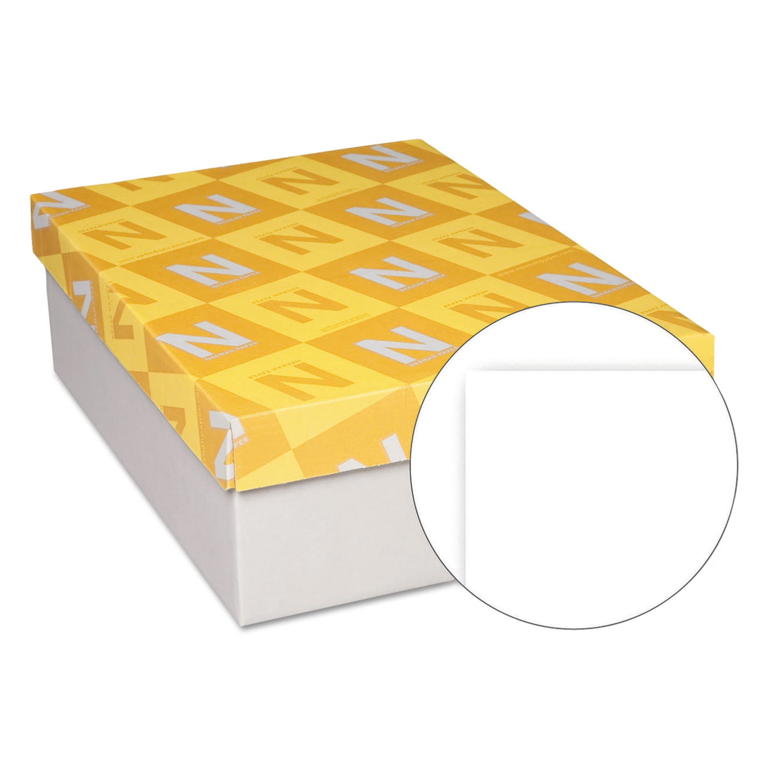 CLASSIC CREST #10 Envelope, Commercial Flap, Gummed Closure, 4.13 x 9.5, Avon Brilliant White, 500/Box -